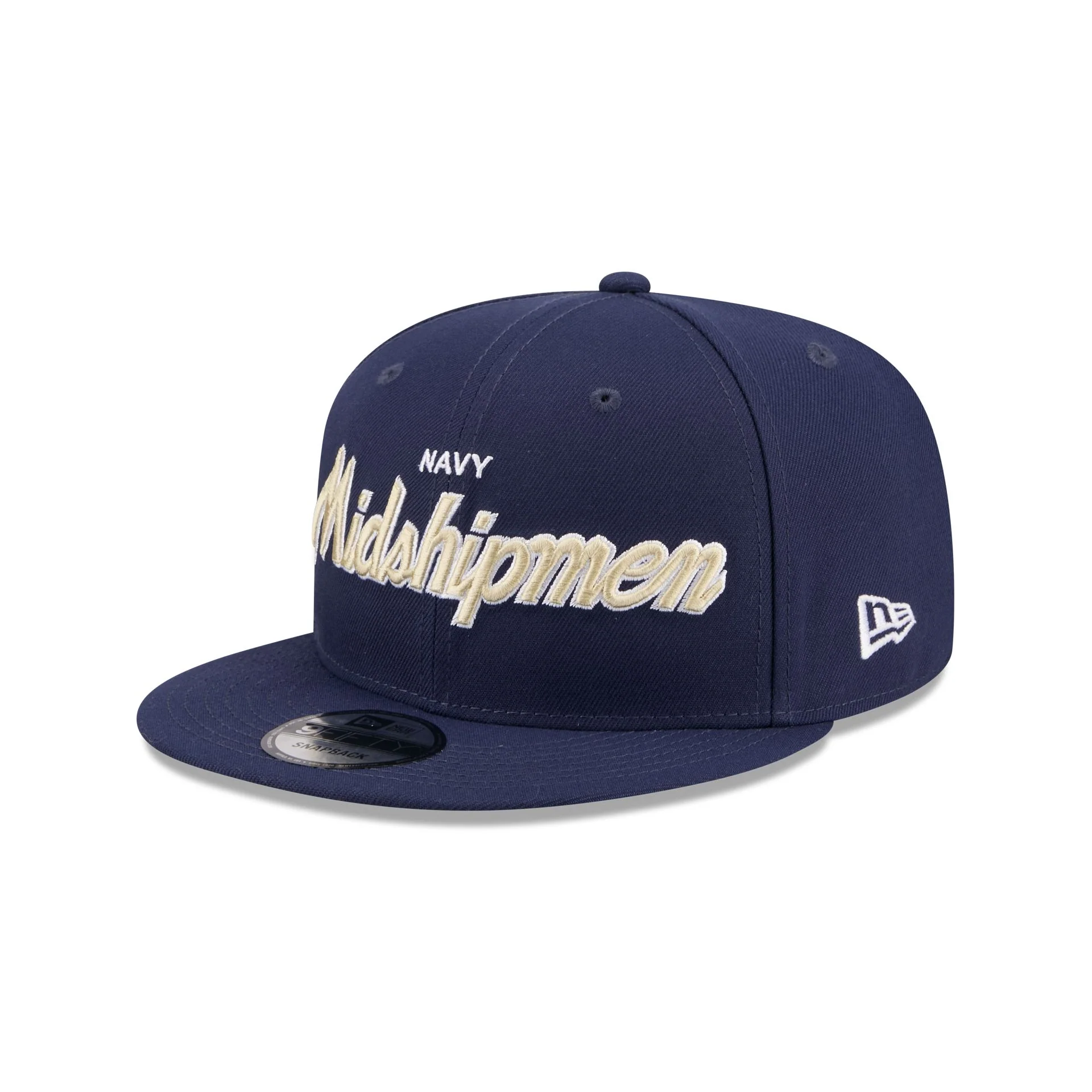 Navy Midshipmen Script 9FIFTY Snapback Hat - Image 3