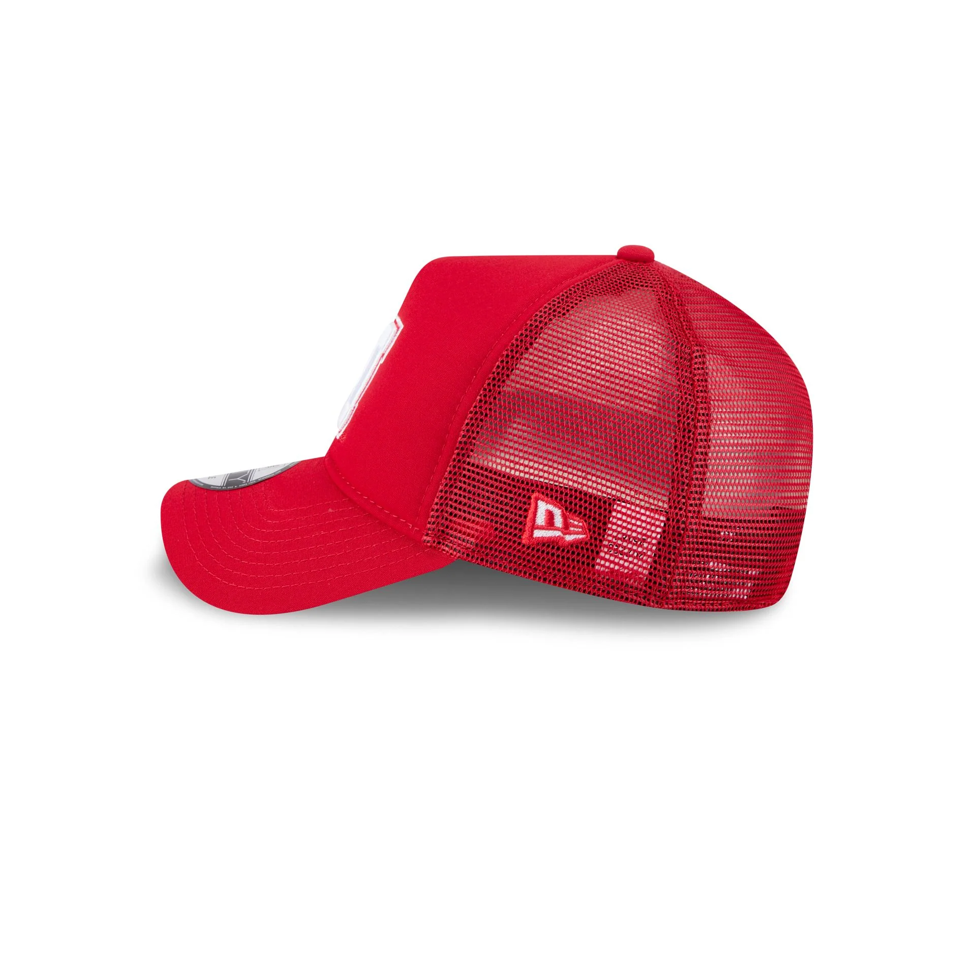 Nebraska Cornhuskers Go-To 9FORTY A-Frame Trucker Hat - Image 4