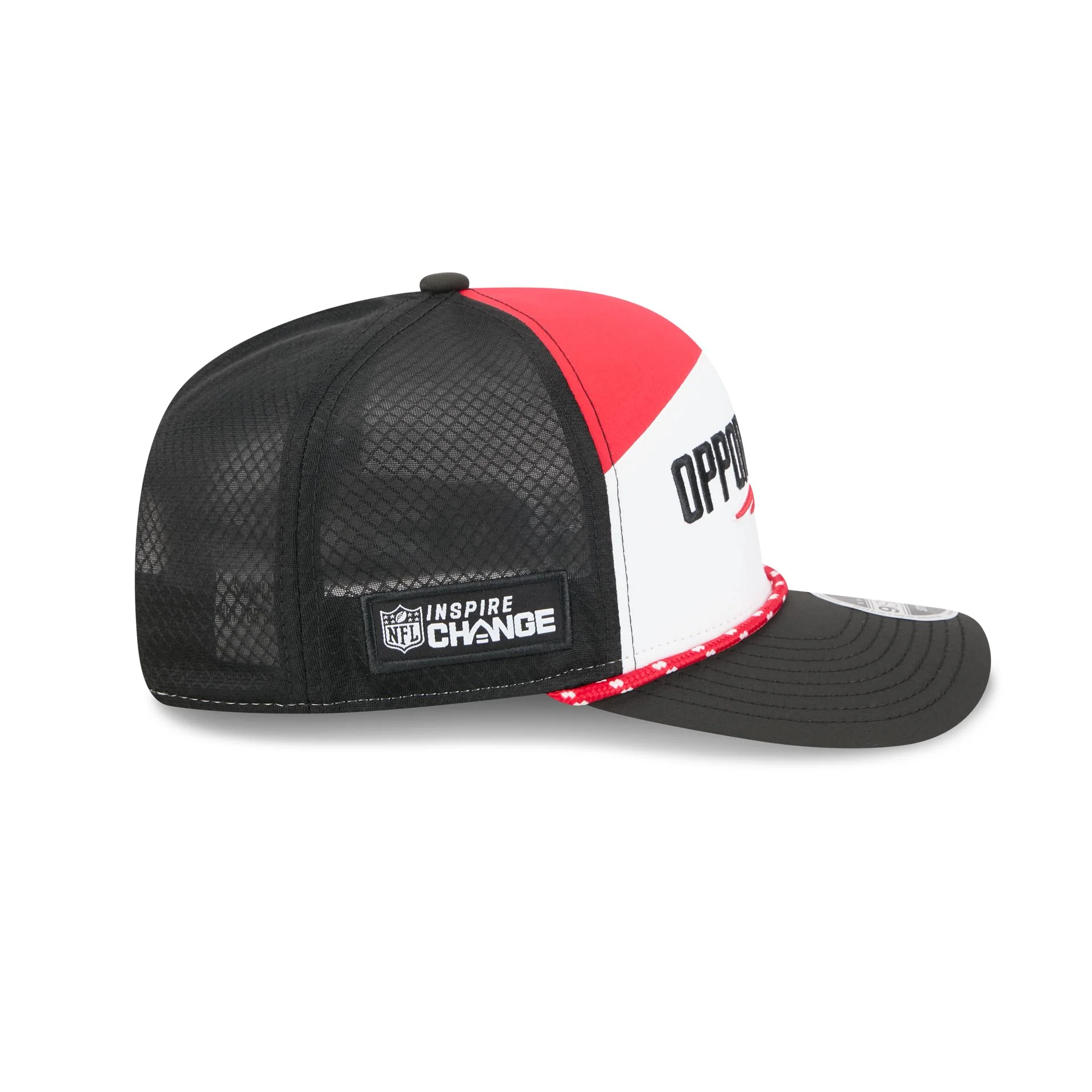 New England Patriots 2025 Inspire Change Split Panel 9SEVENTY Trucker Hat - Image 5