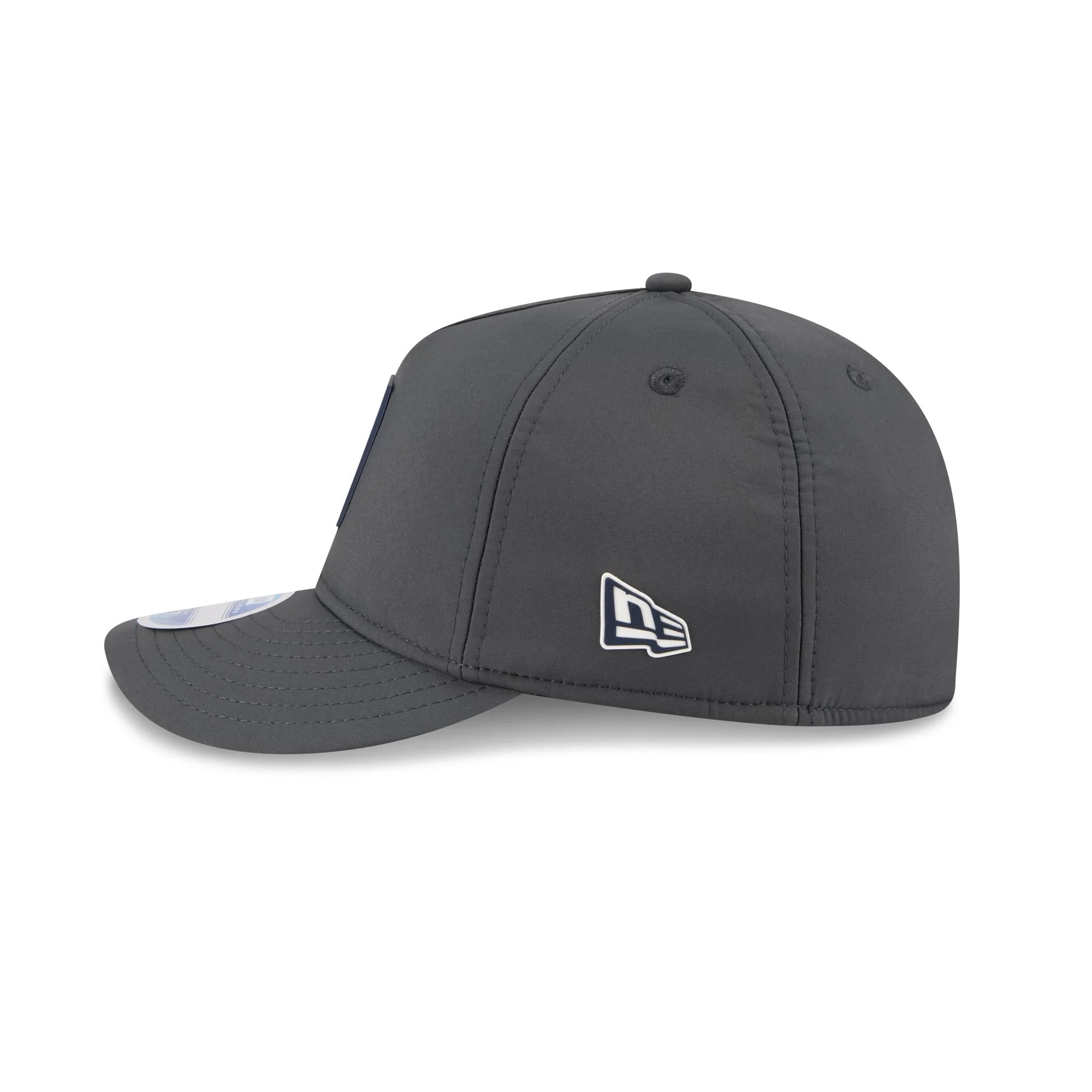 New England Patriots 2025 Sideline Cold Weather Steel Clouds Retro Crown 59FIFTY A-Frame Fitted Hat - Image 4