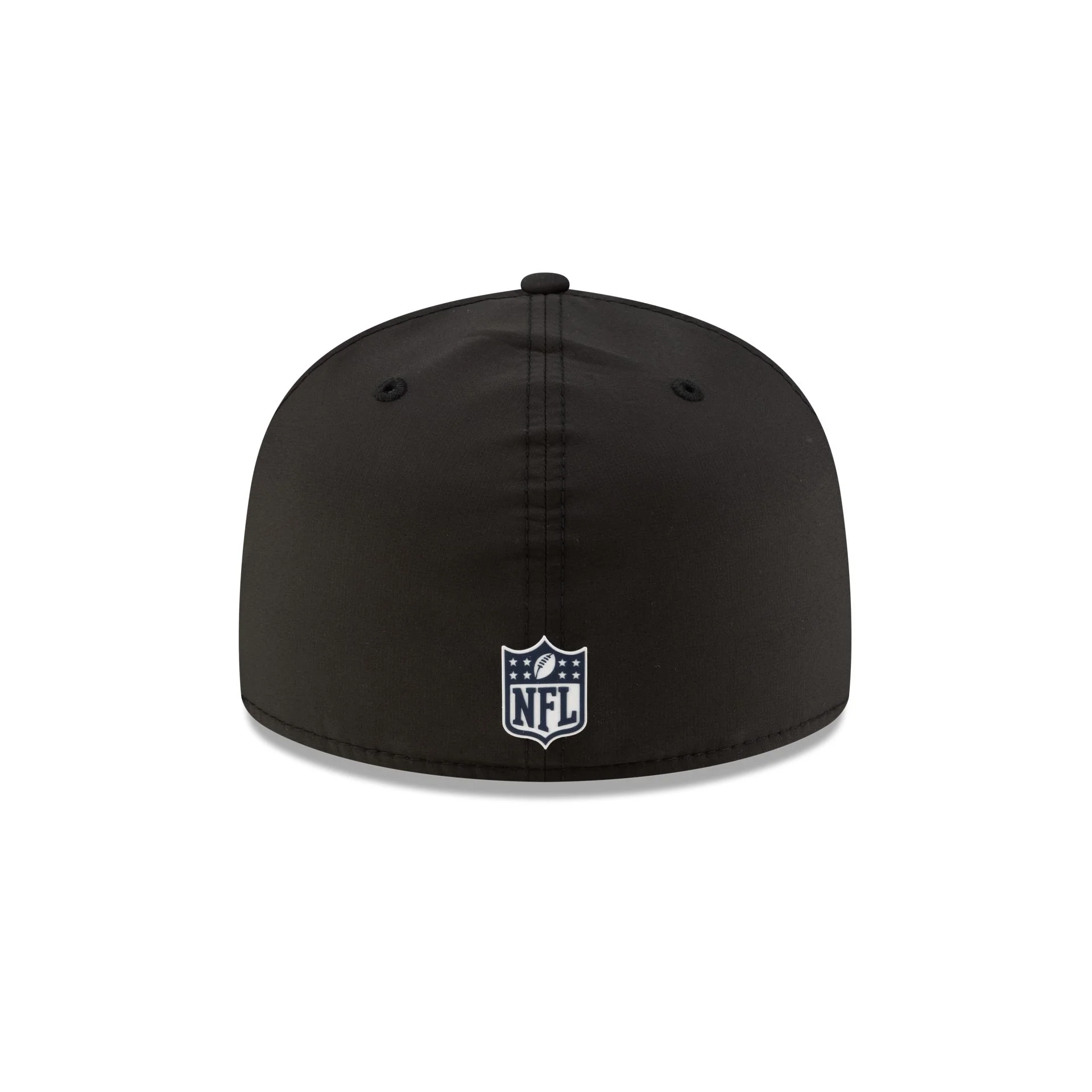 New England Patriots 2025 Sideline Hot Weather Black 59FIFTY Fitted Hat - Image 6