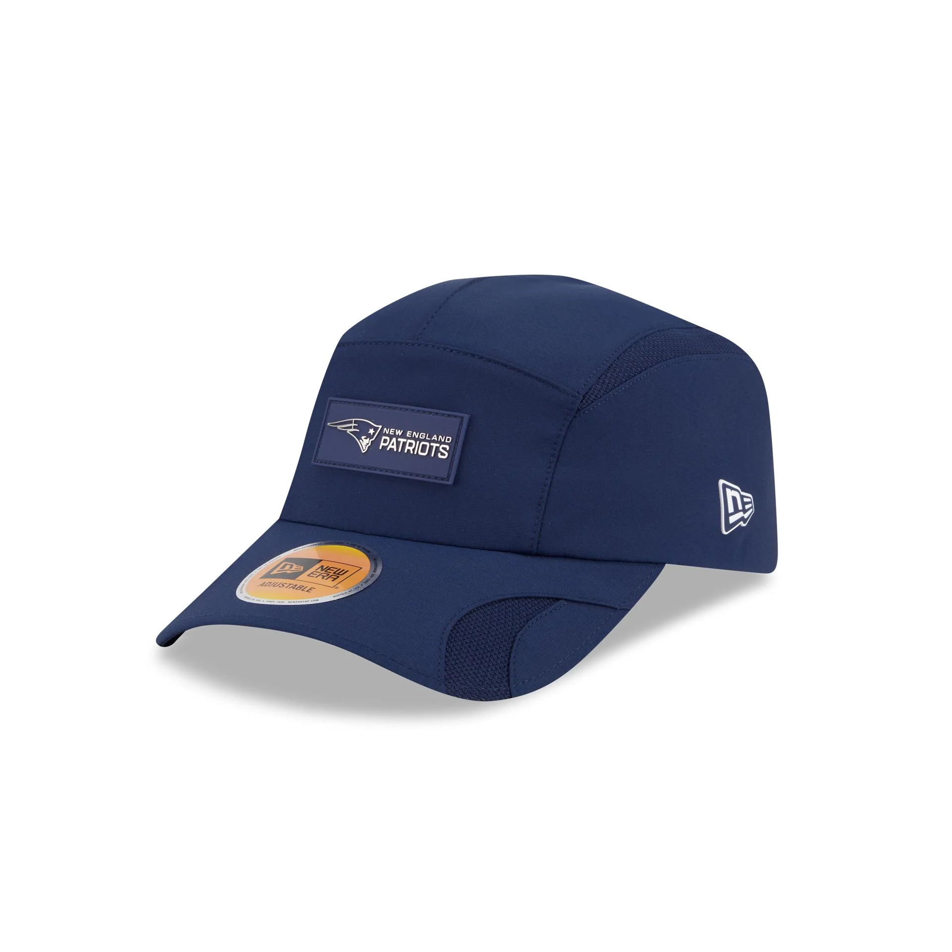 New England Patriots 2025 Sideline Hot Weather Runner Adjustable Hat