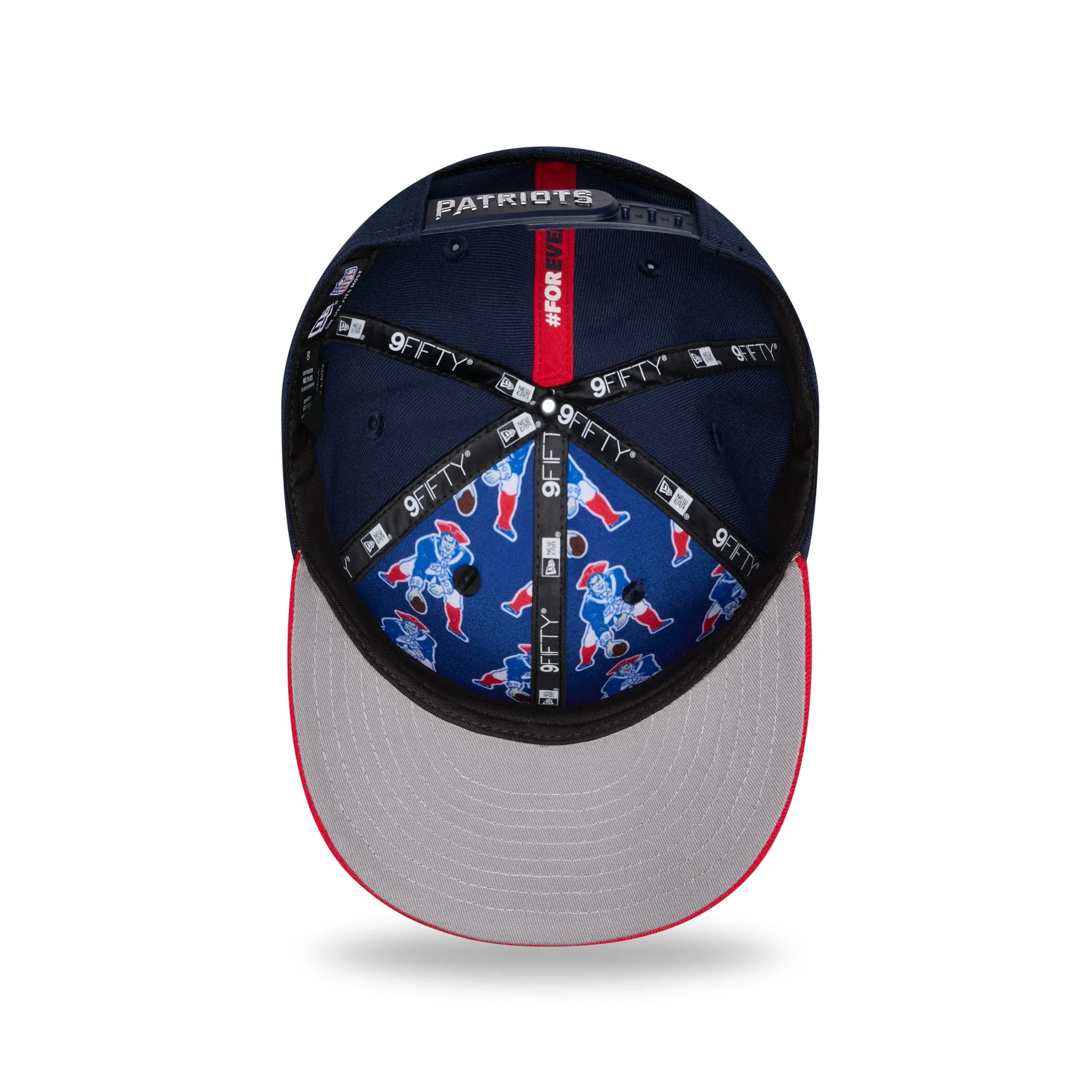 New England Patriots 2026 Draft 9FIFTY Snapback Hat - Image 7