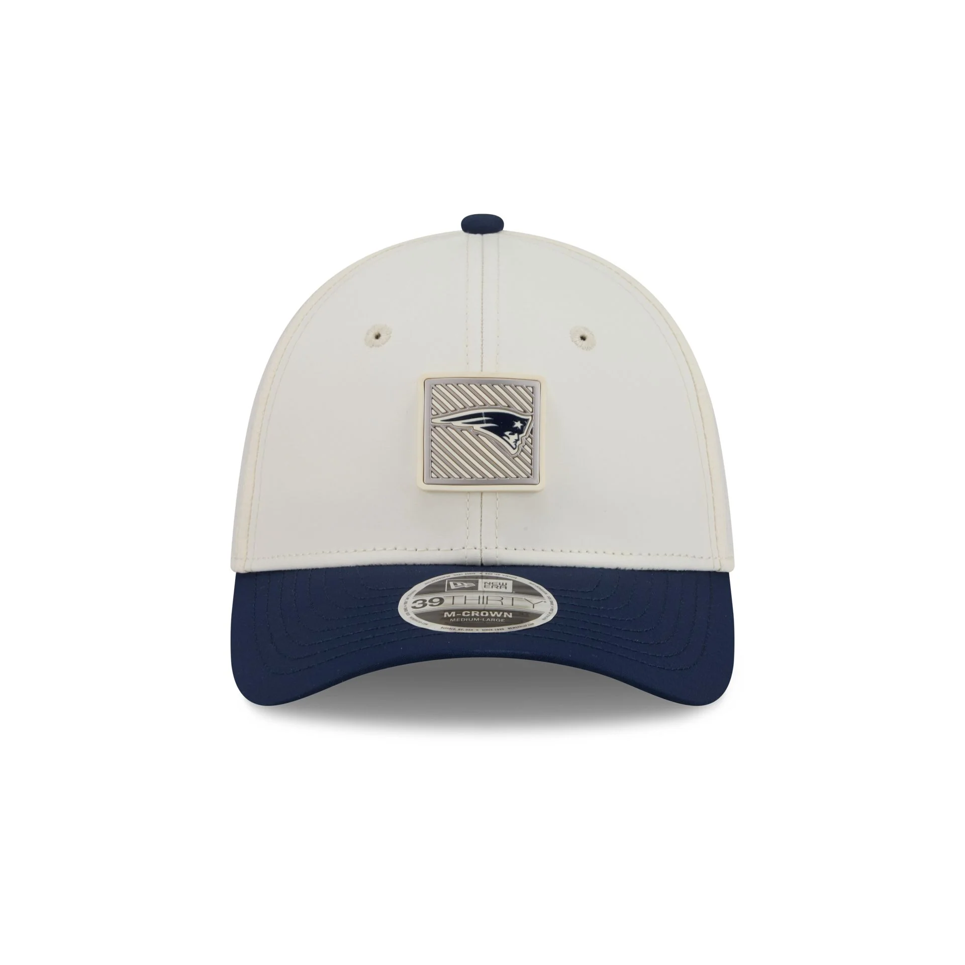 New England Patriots 2026 Training 39THIRTY M-Crown Stretch-Fit Hat - Image 2