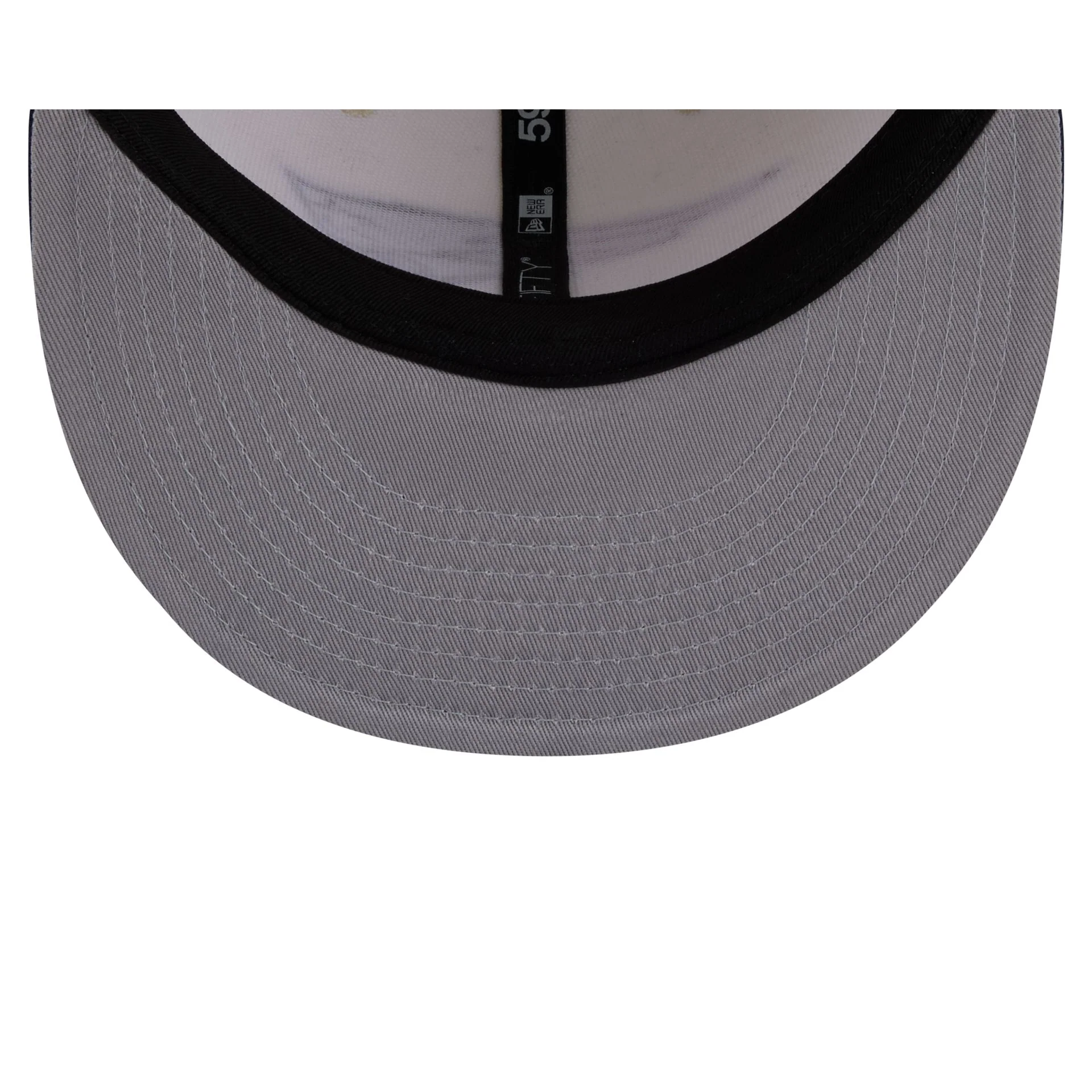 New England Patriots Chrome White Basic 59FIFTY Fitted Hat - Image 7