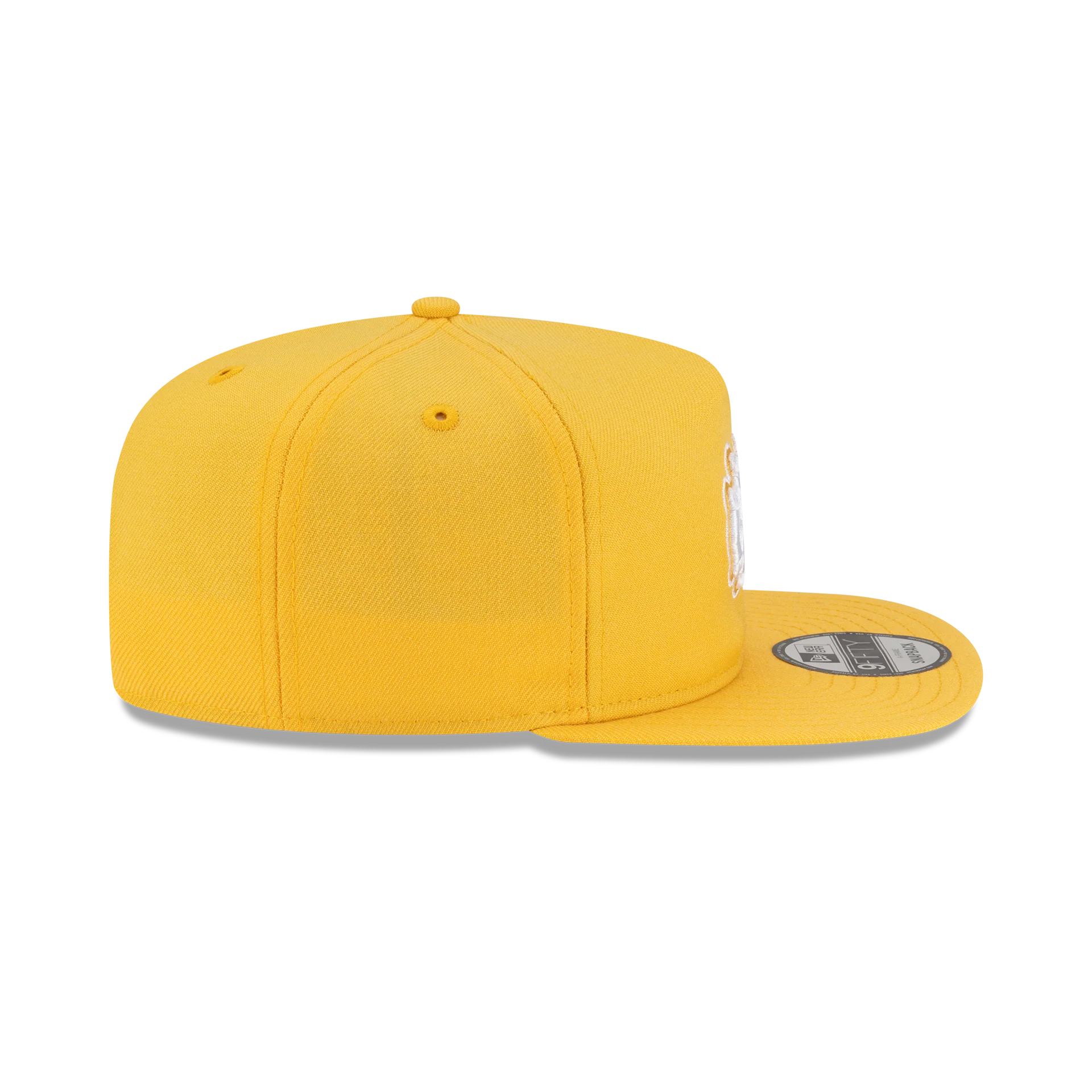New Era Branded A Gold Skeletal 9FIFTY A-Frame Snapback Hat - Image 5