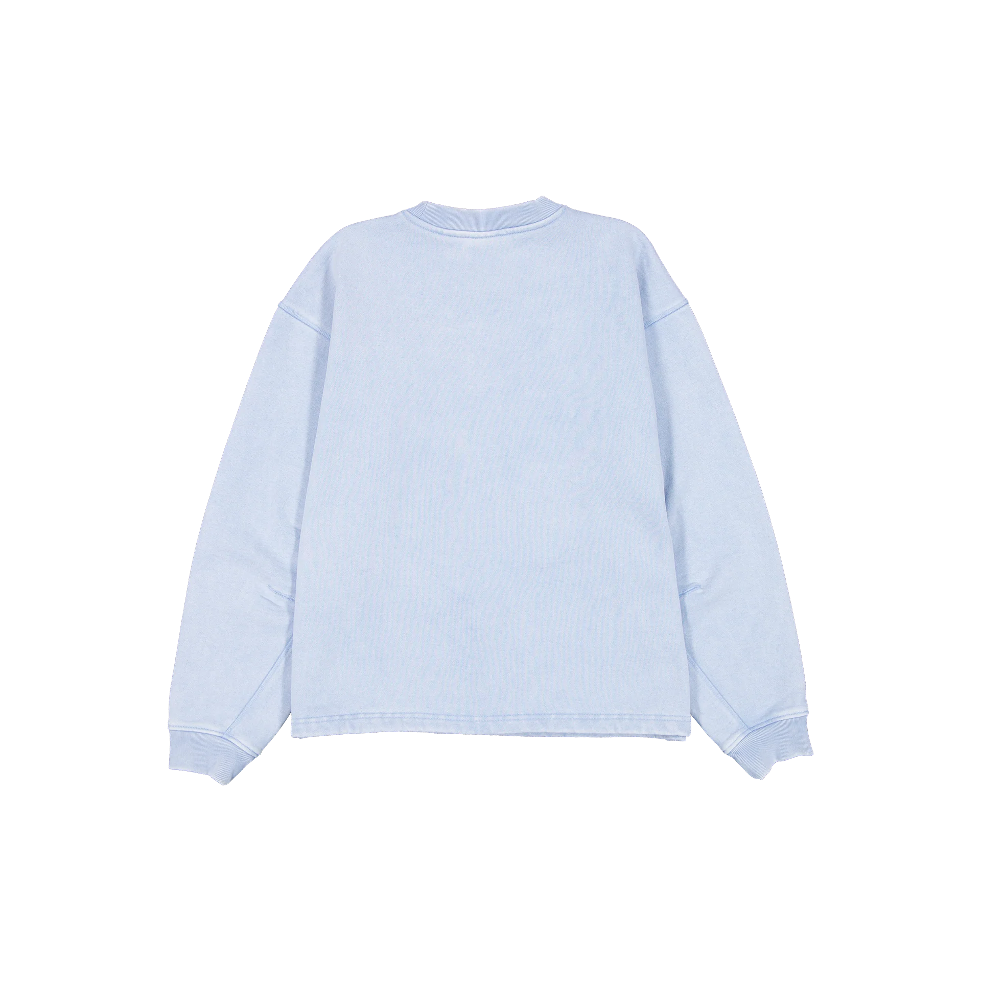 New Era Branded Alden Birdseye Blue Crewneck - Image 2