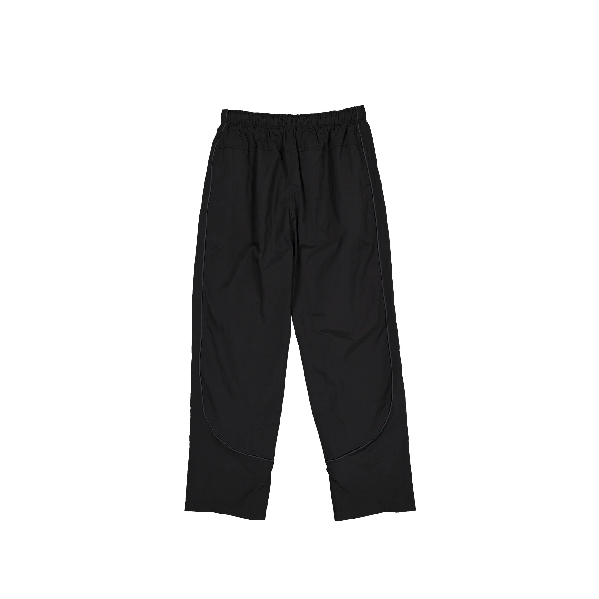 New Era Branded Black Nylon Tech Pants - Image 2