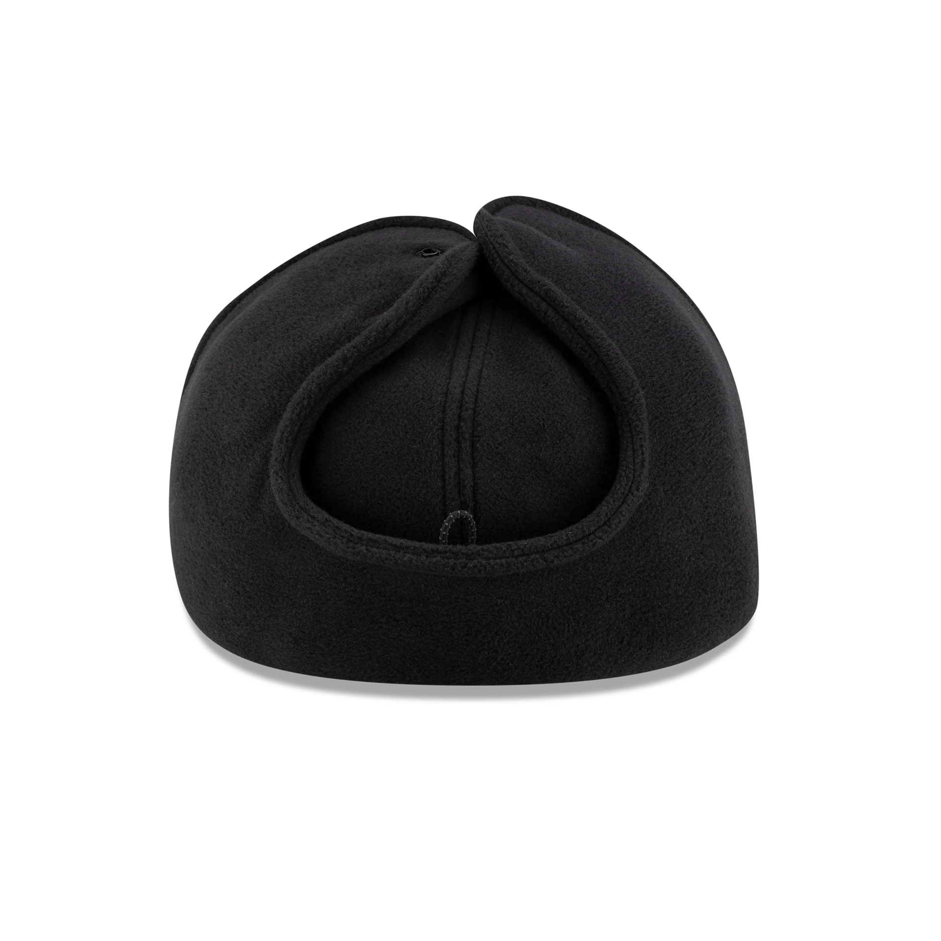 New Era Branded Black Polartec Dog Ear Retro Crown 59FIFTY Fitted Hat - Image 7