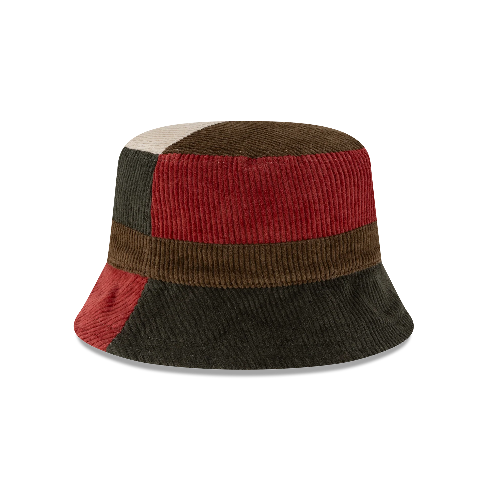New Era Branded Corduroy Pieced Bucket Hat - Image 5