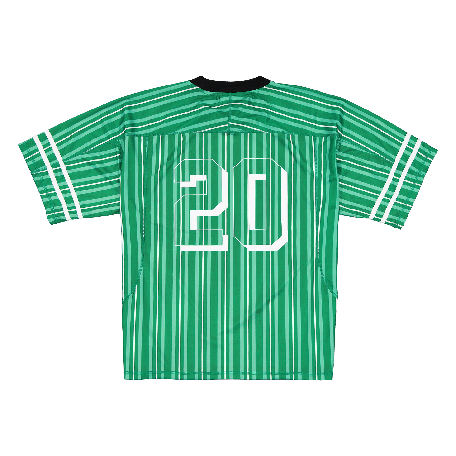 New Era Branded Kelly Green Cut & Sew Football Jersey - Image 2
