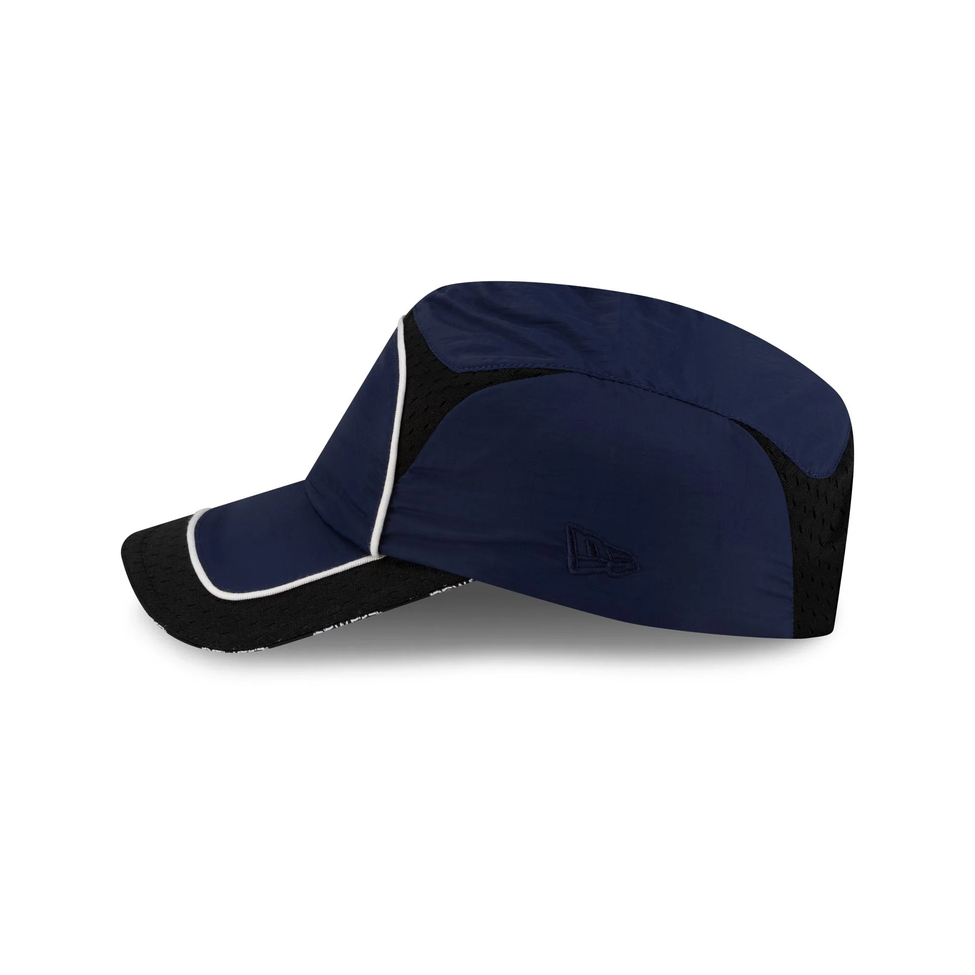 New Era Branded Wavy Dark Royal Runner Strapback Hat - Image 4