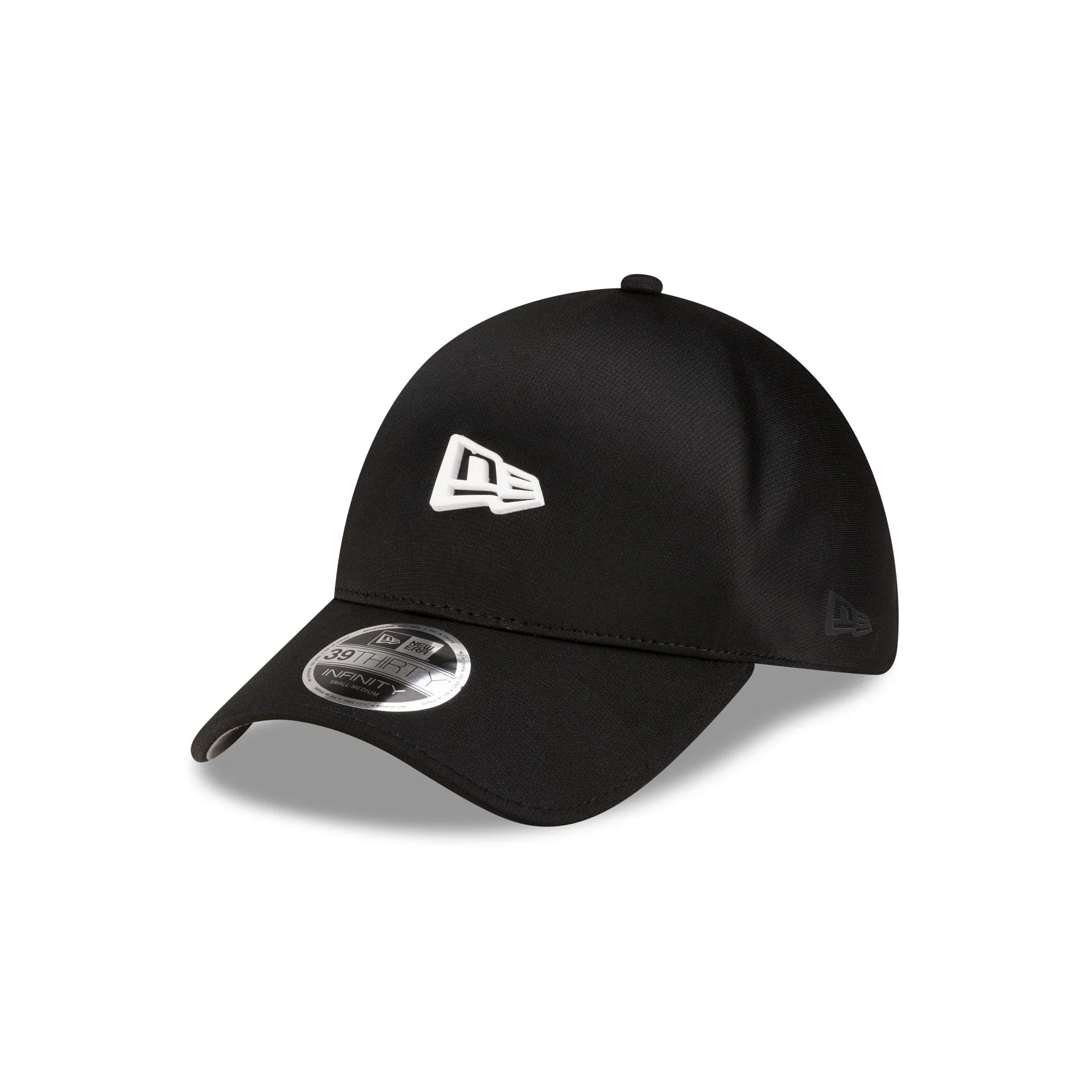 New Era Cap Black 39THIRTY INFINITY Stretch Fit Hat