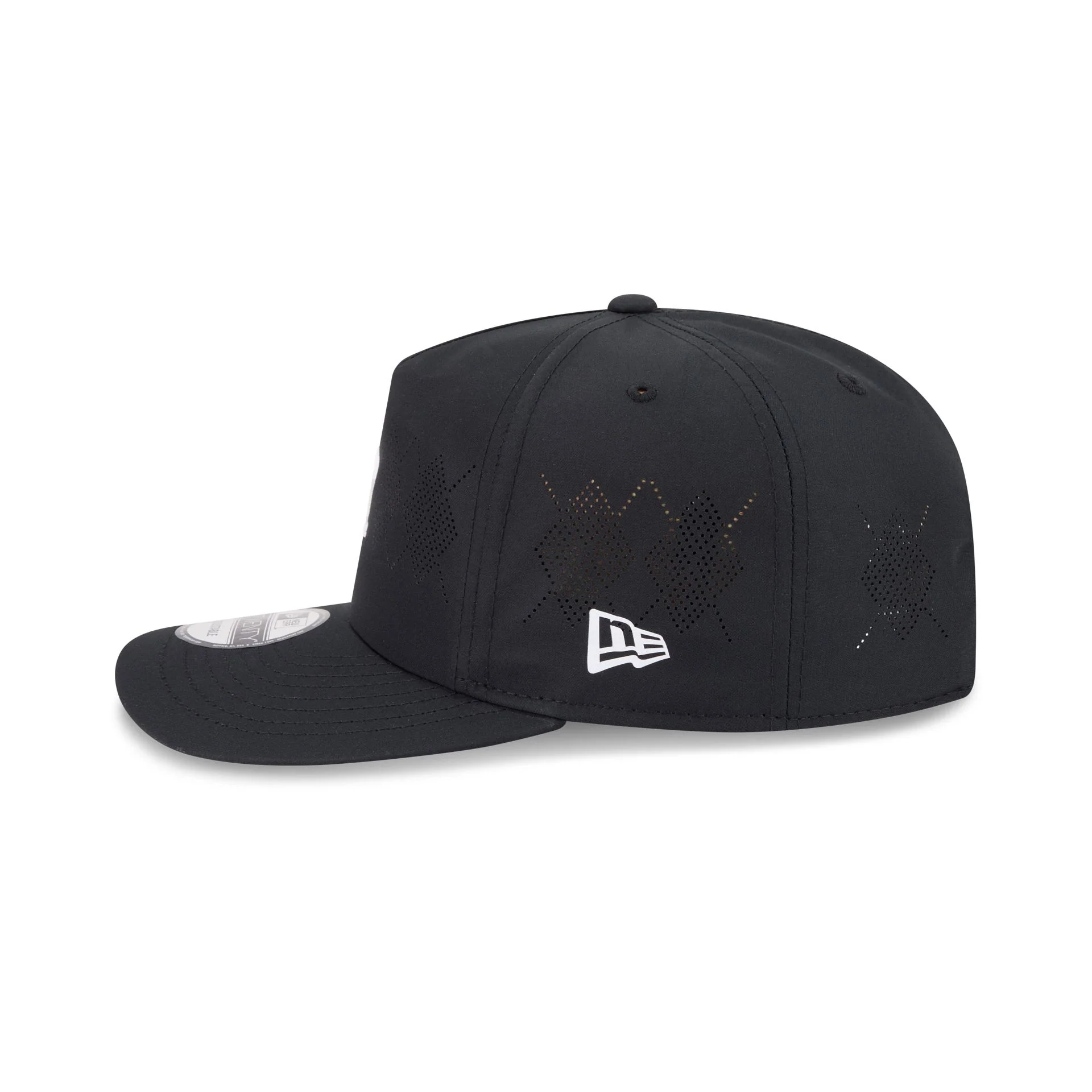 New Era Cap Black Argyle 19TWENTY Adjustable Hat - Image 4