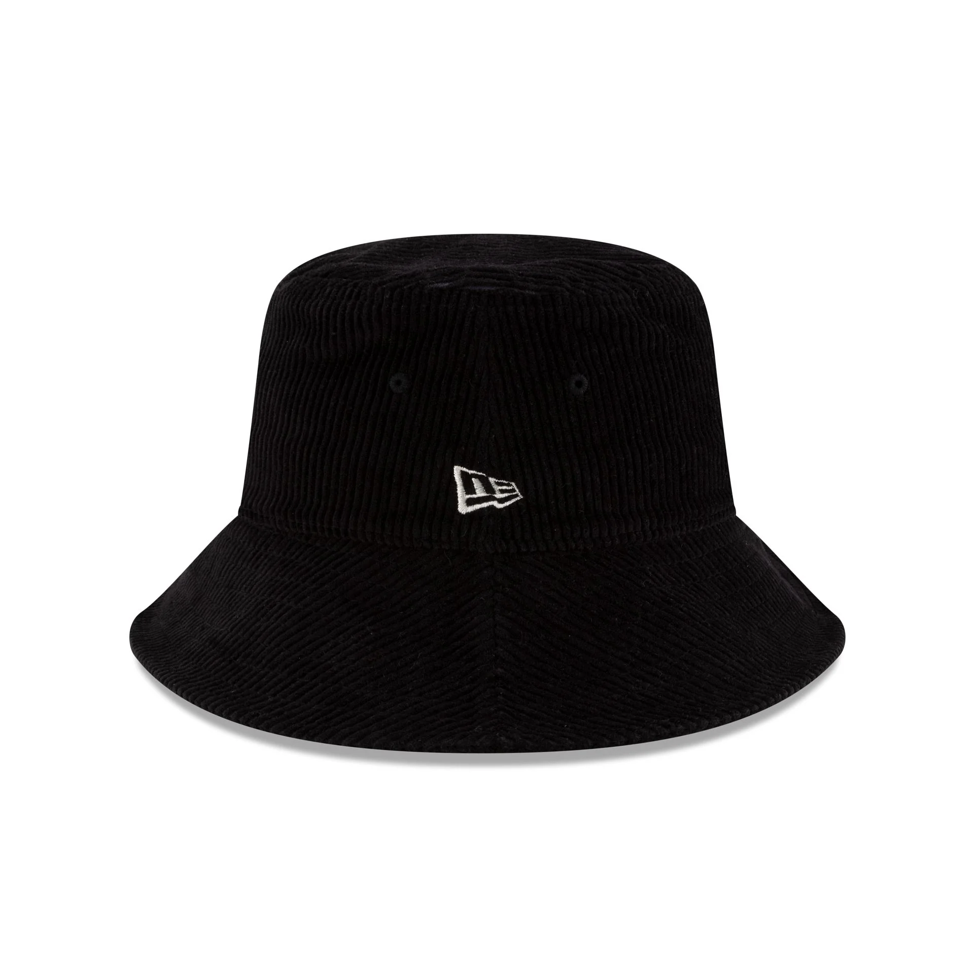 New Era Cap Black Corduroy Bucket Hat - Image 4