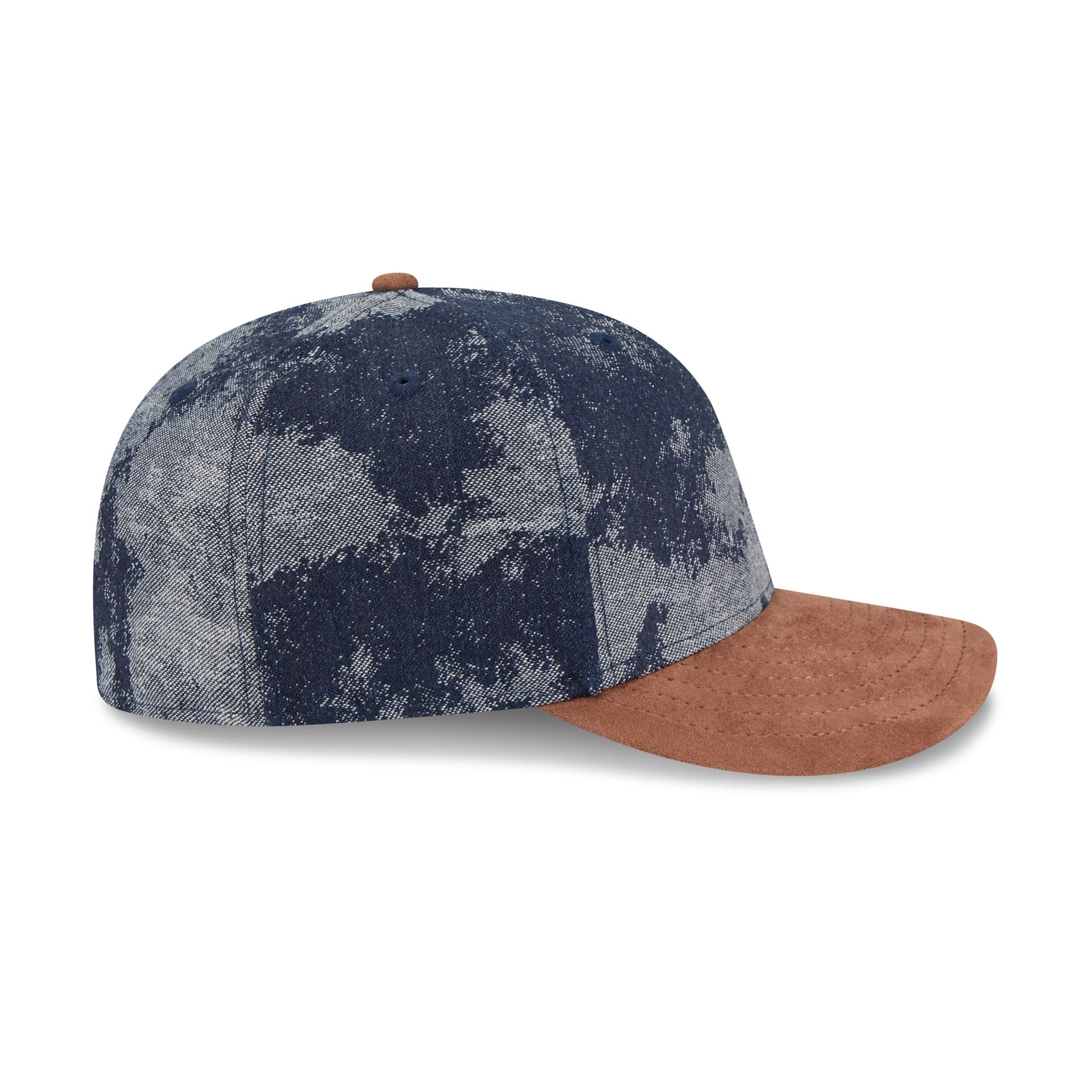 New Era Cap Bronze Tier Distressed Denim 59FIFTY Fitted Hat - Image 5
