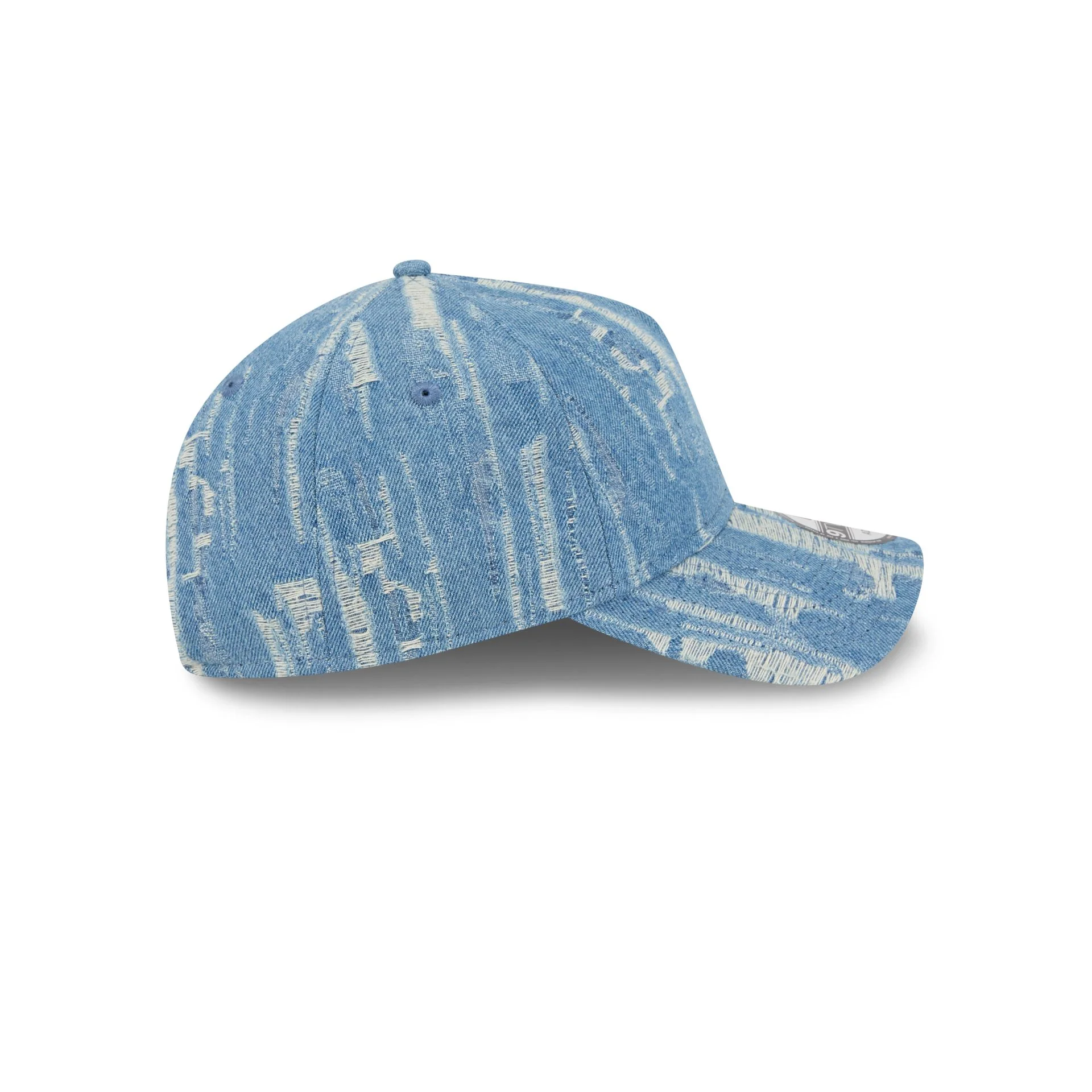 New Era Cap Bronze Tier Frayed Denim 9TWENTY A-Frame Adjustable Hat - Image 5