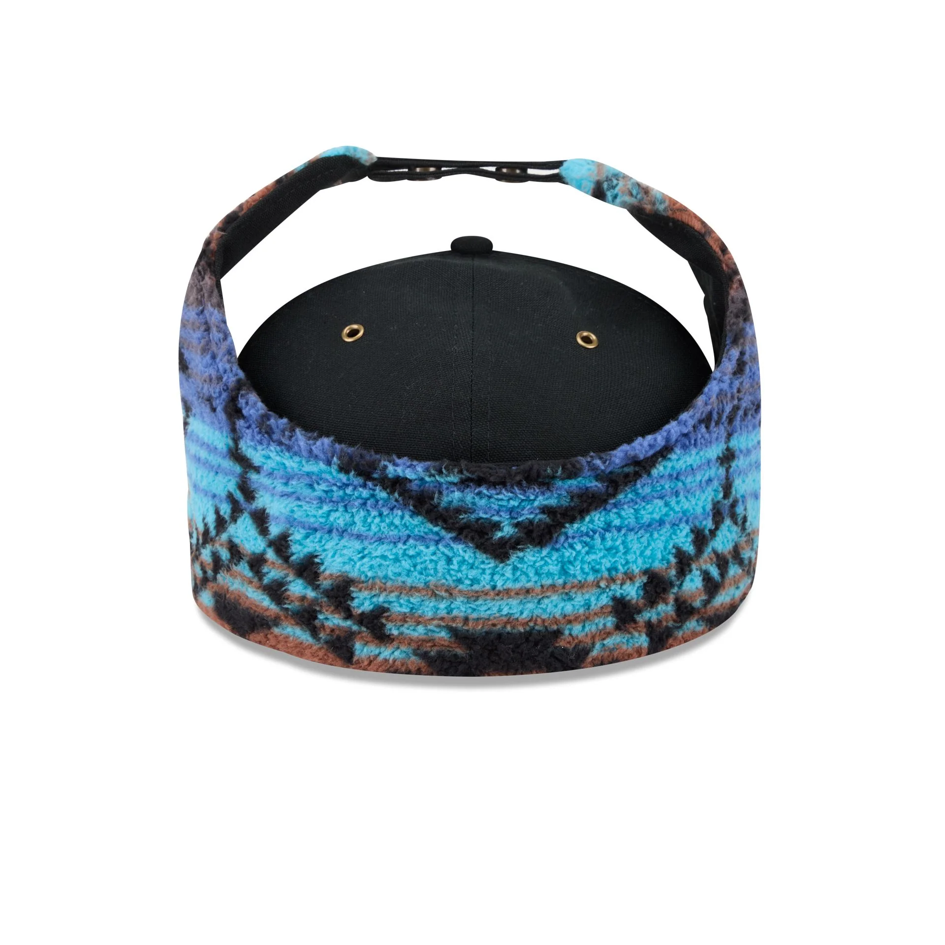 New Era Cap Canvas Black Dog Ear 59FIFTY Fitted Hat - Image 11