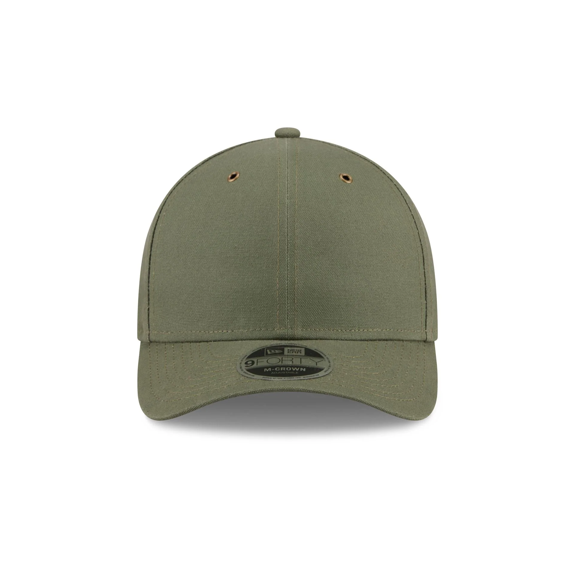 New Era Cap Canvas Olive 9FORTY M-Crown Adjustable Hat - Image 2