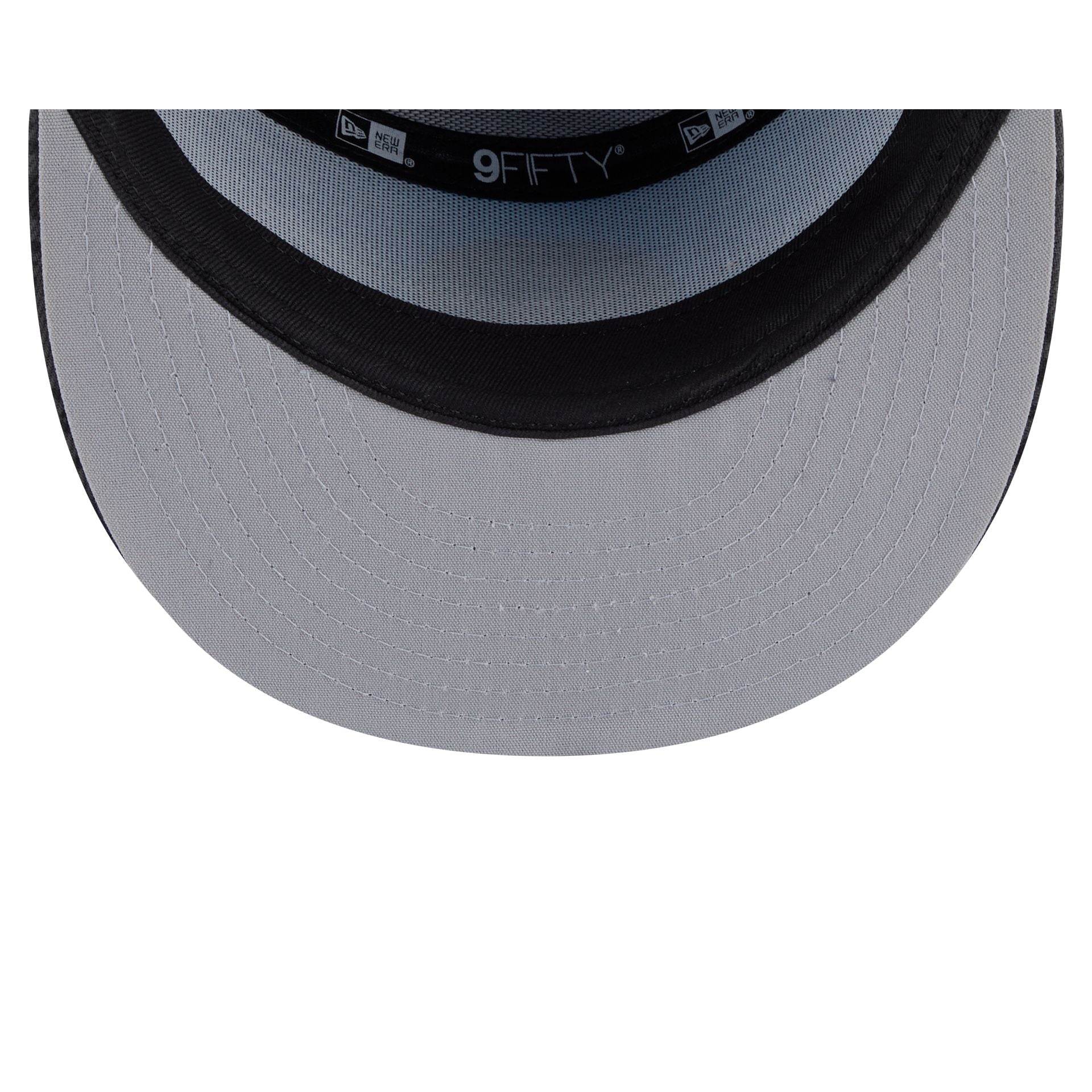 New Era Cap Cerulean Blue Split Panel 9FIFTY Snapback - Image 7