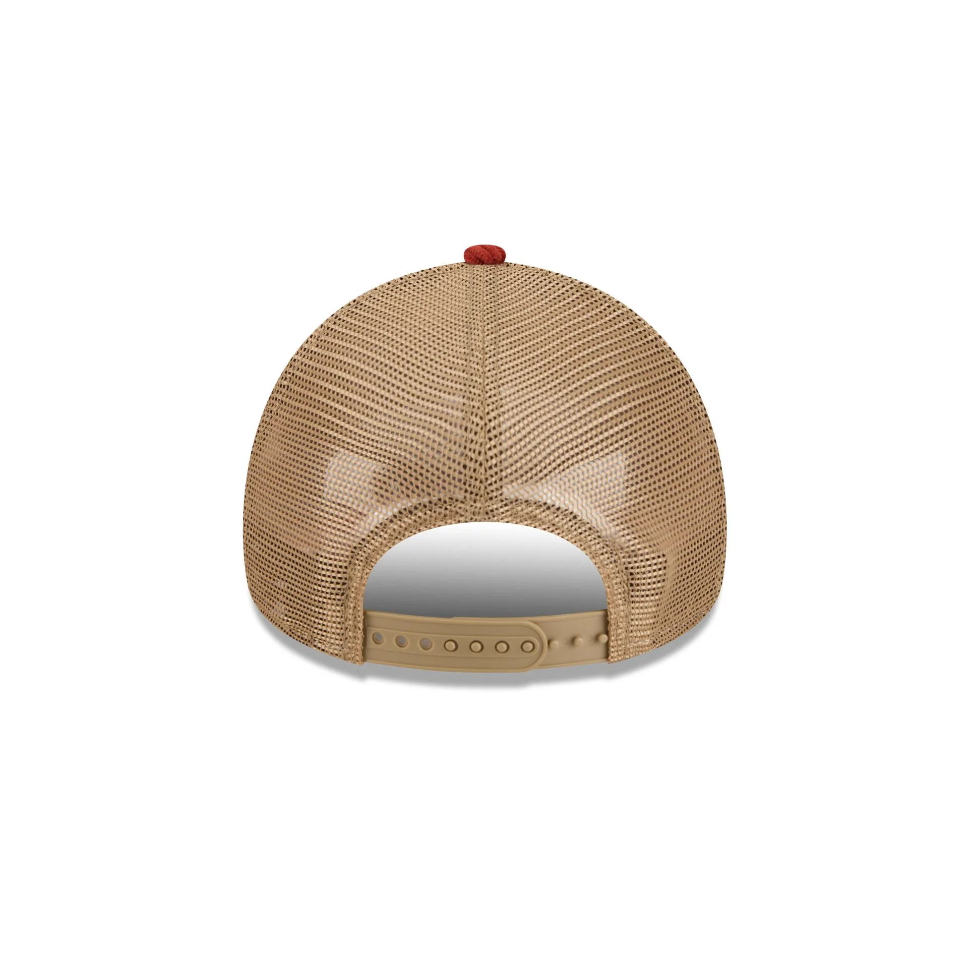 New Era Cap Corduroy Red 9FORTY A-Frame Trucker Hat - Image 6