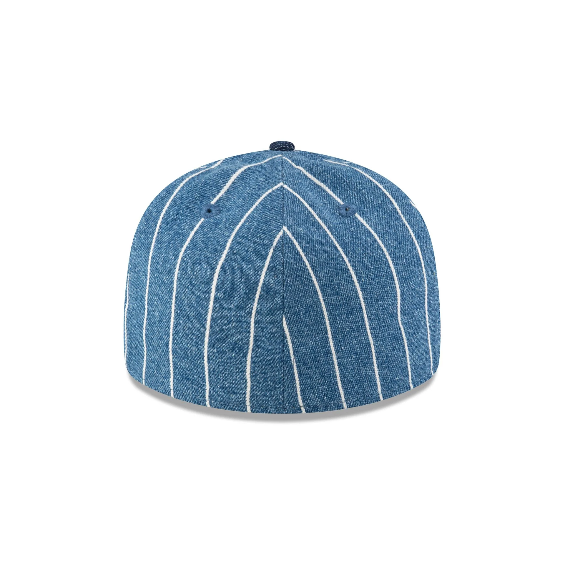 New Era Cap Denim Pinstripe Low Profile 59FIFTY Fitted Hat - Image 6