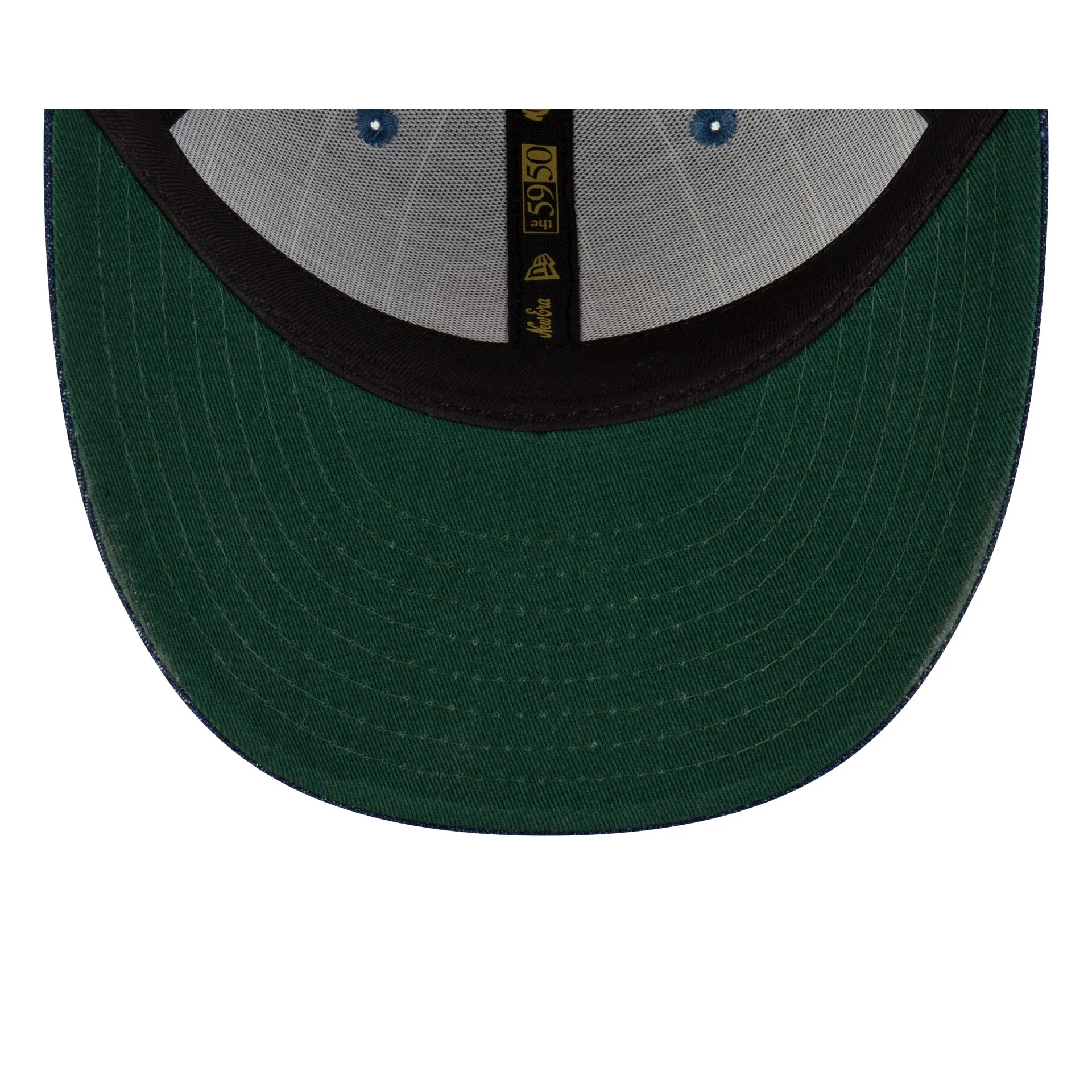New Era Cap Denim Pinstripe Low Profile 59FIFTY Fitted Hat - Image 7