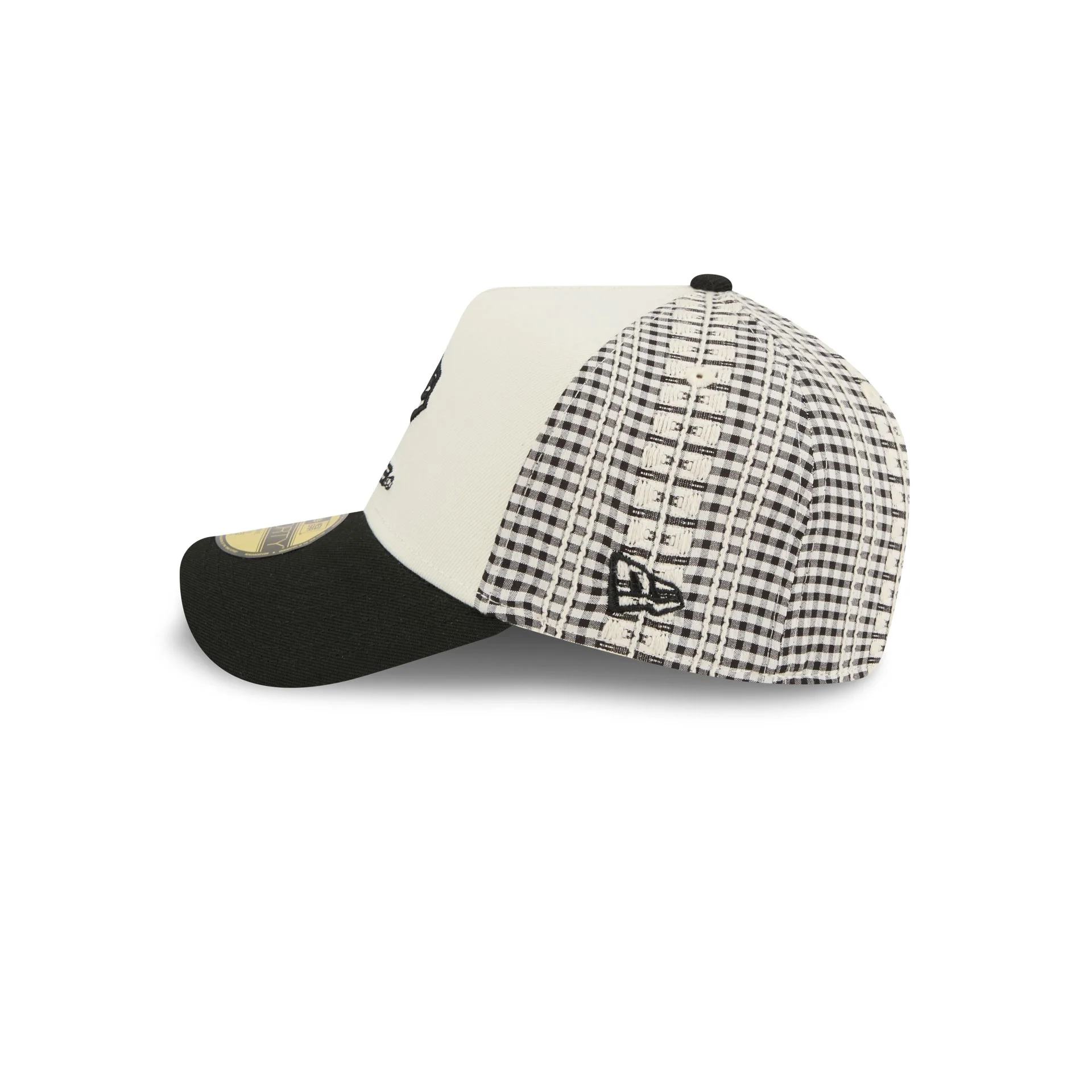 New Era Cap Gingham Plaid 59FORTY A-Frame Fitted Hat - Image 4