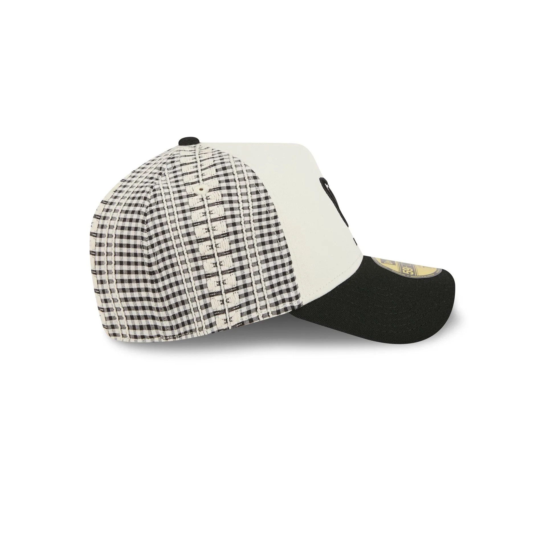New Era Cap Gingham Plaid 59FORTY A-Frame Fitted Hat - Image 5