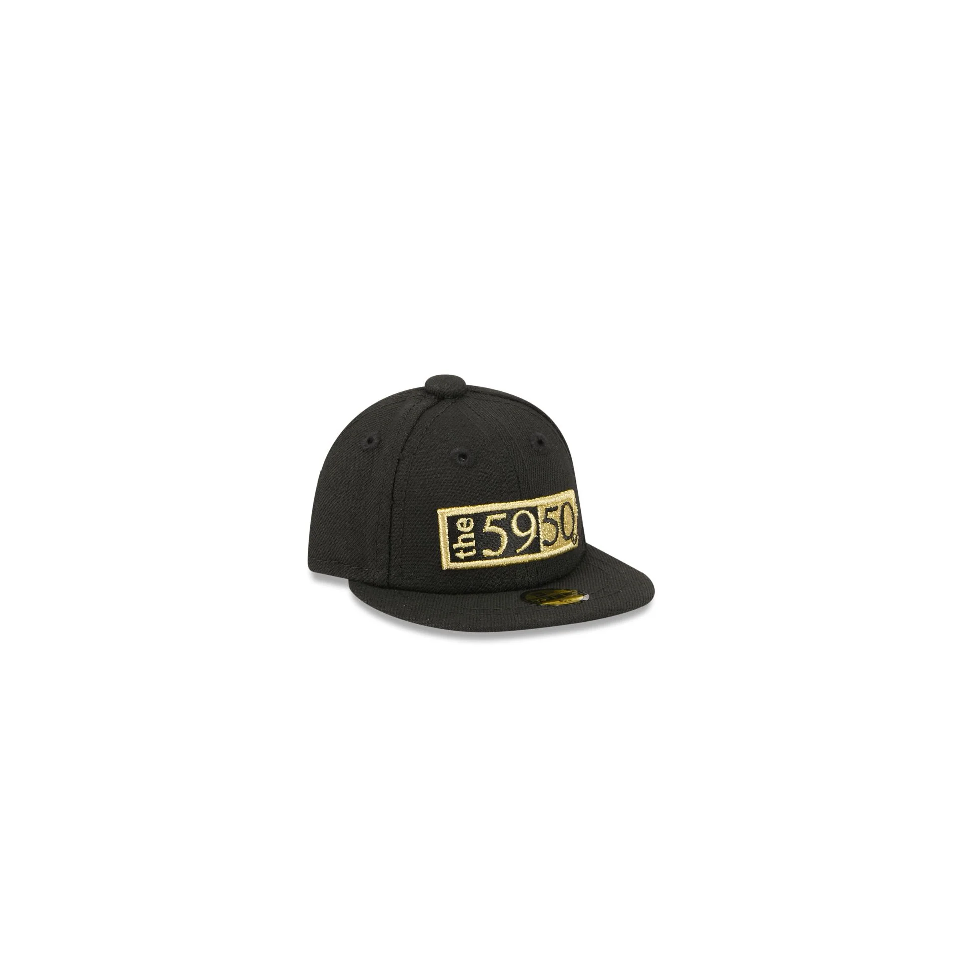 New Era Cap Gold Logo Mini 59FIFTY Fitted Hat - Image 3