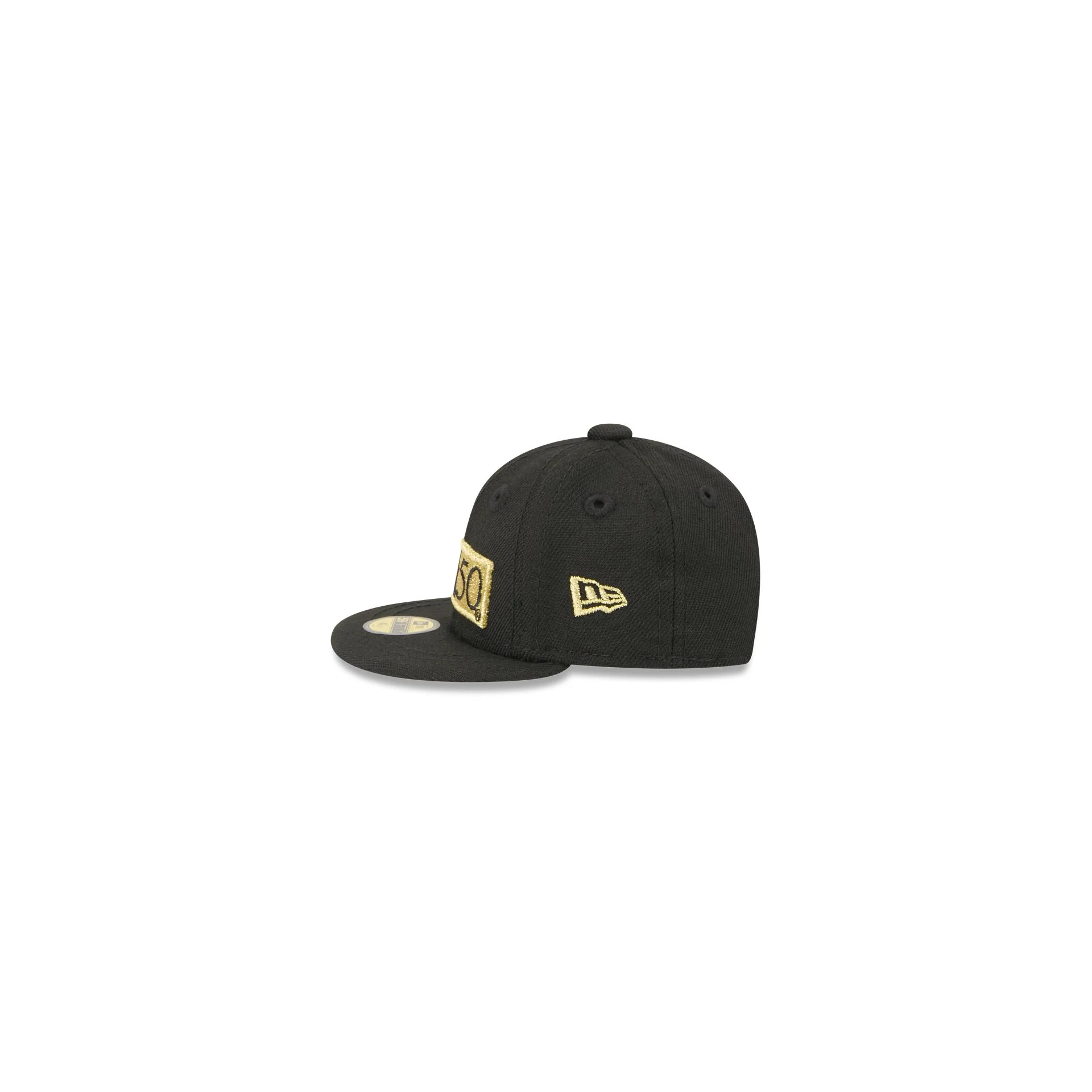 New Era Cap Gold Logo Mini 59FIFTY Fitted Hat - Image 4