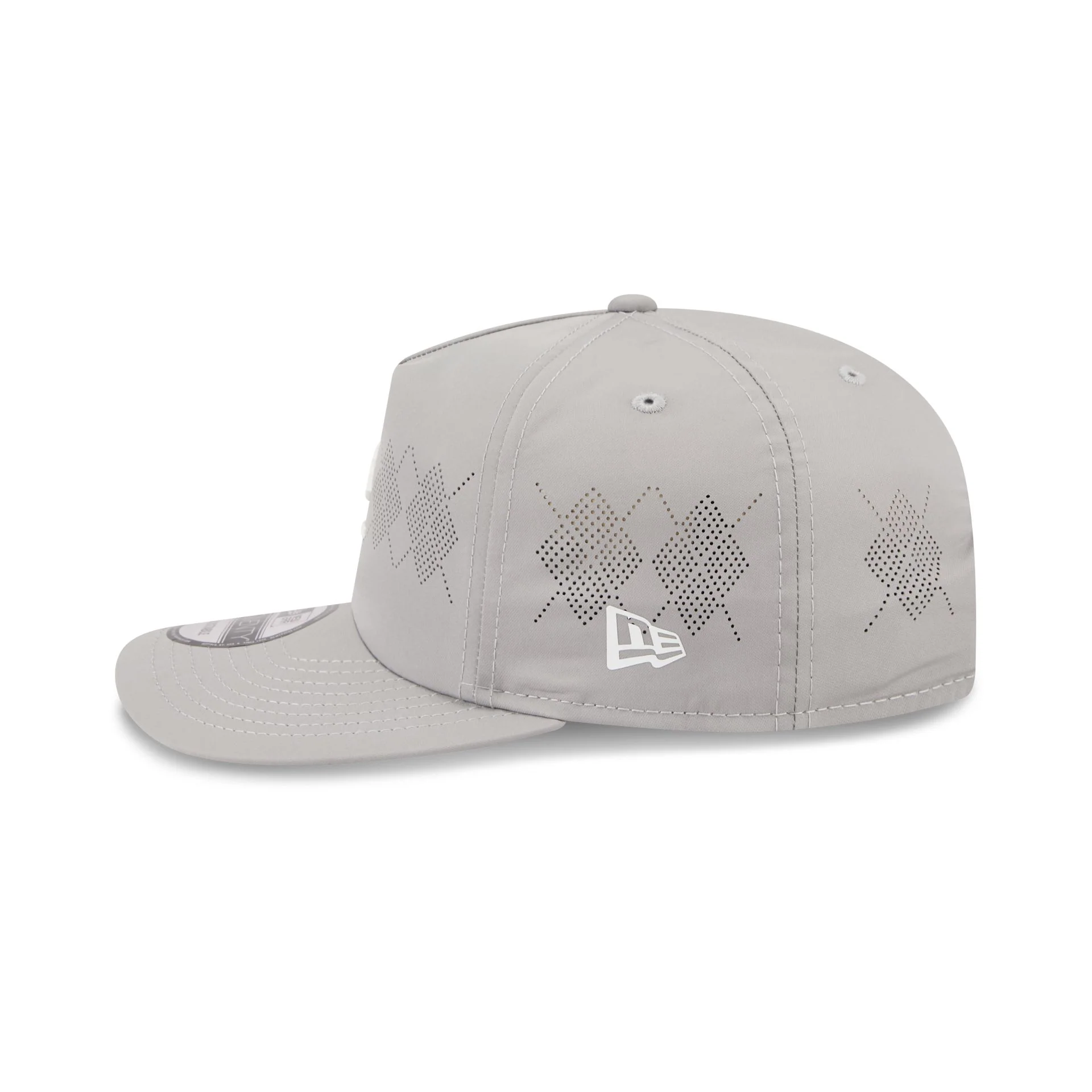 New Era Cap Gray Argyle 19TWENTY Adjustable Hat - Image 4