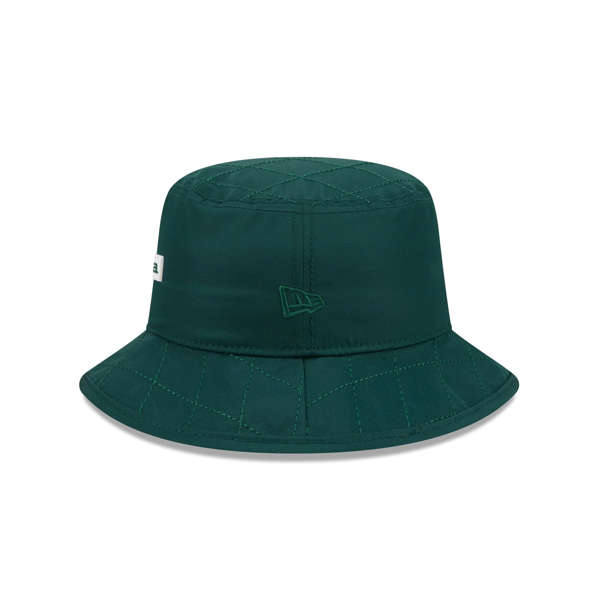 New Era Cap Green Quilted Bucket Hat - Image 4