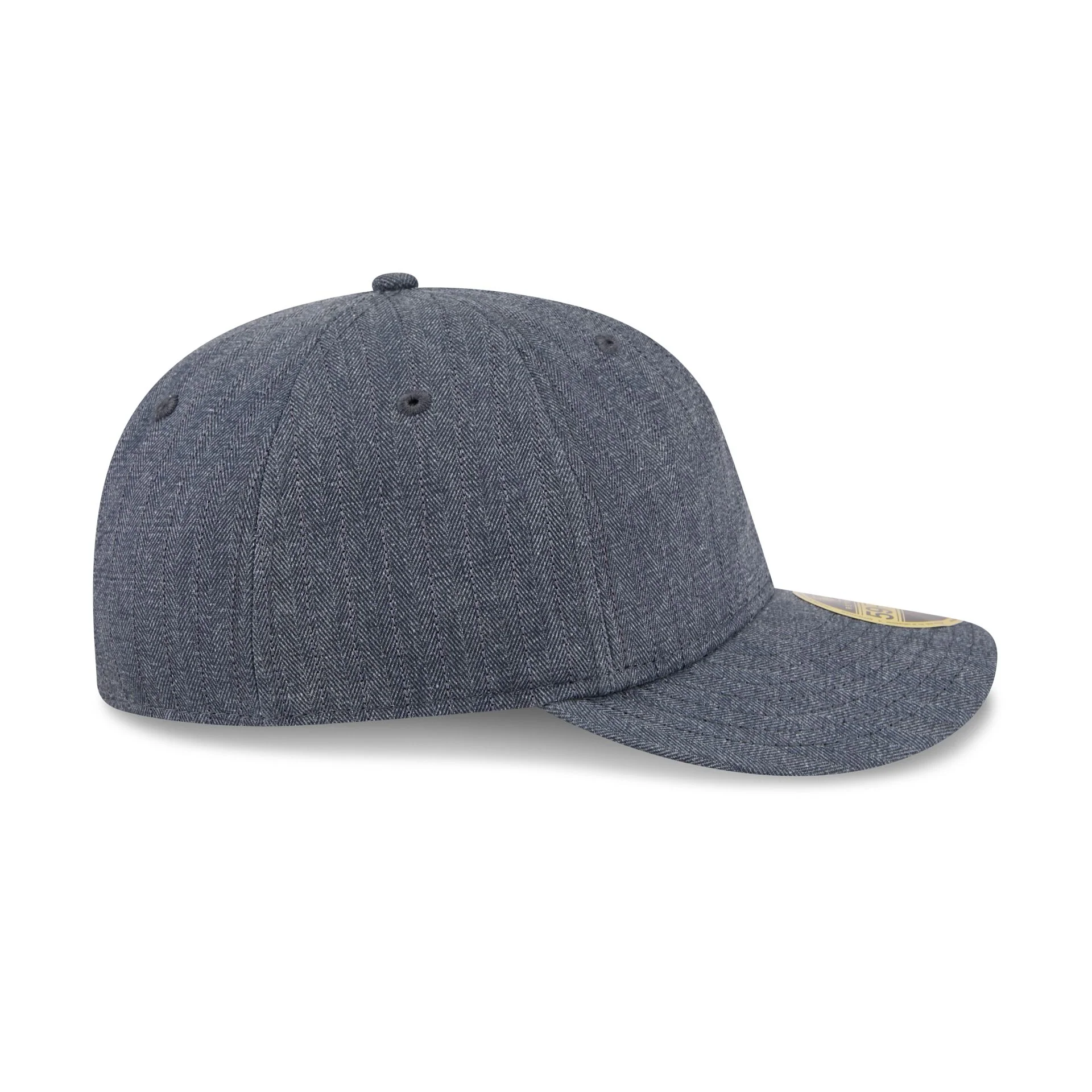New Era Cap Herringbone Slate Retro Crown 59FIFTY Fitted Hat - Image 5