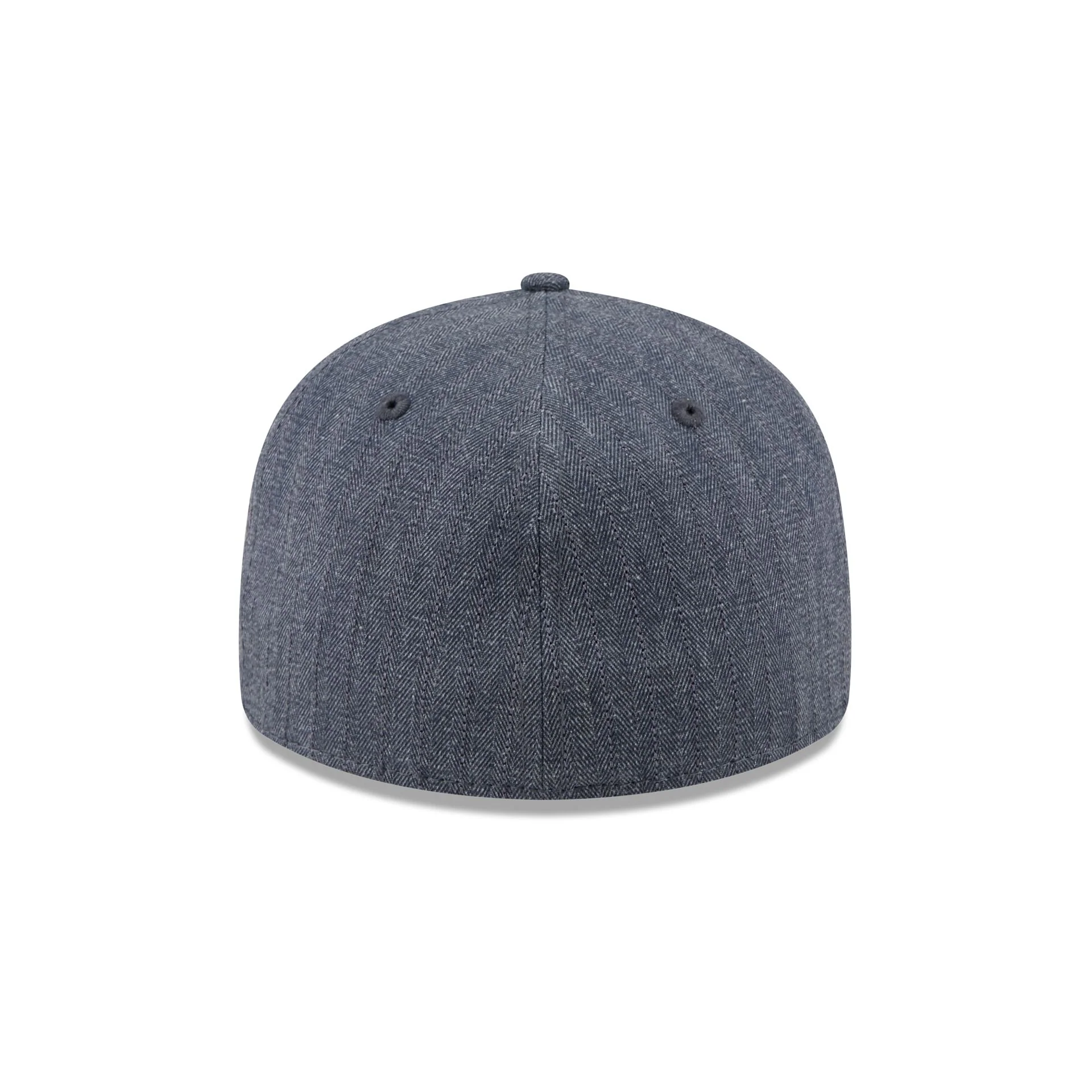 New Era Cap Herringbone Slate Retro Crown 59FIFTY Fitted Hat - Image 6