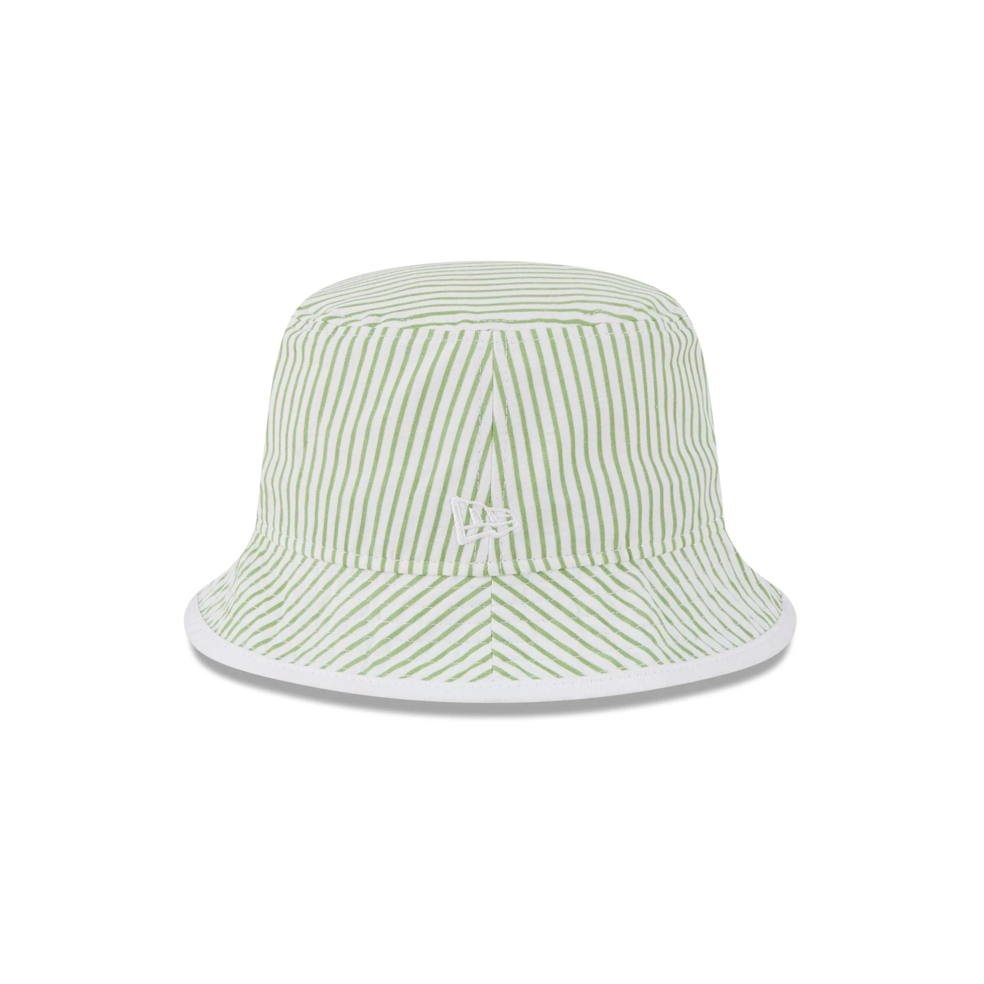 New Era Cap Lime Green Pinstripe Bucket Hat - Image 4