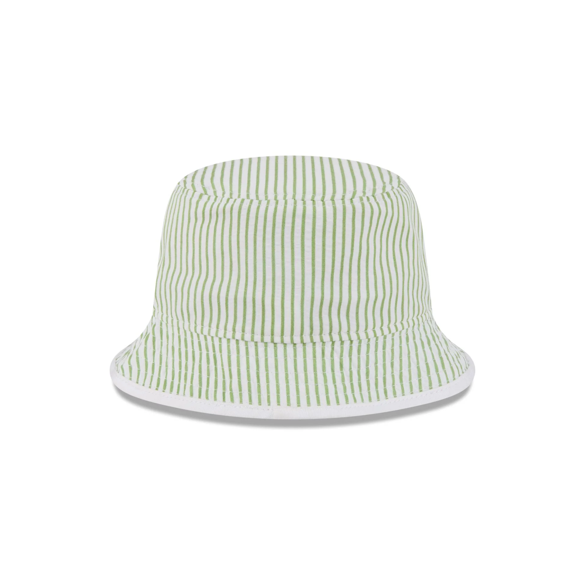 New Era Cap Lime Green Pinstripe Bucket Hat - Image 6