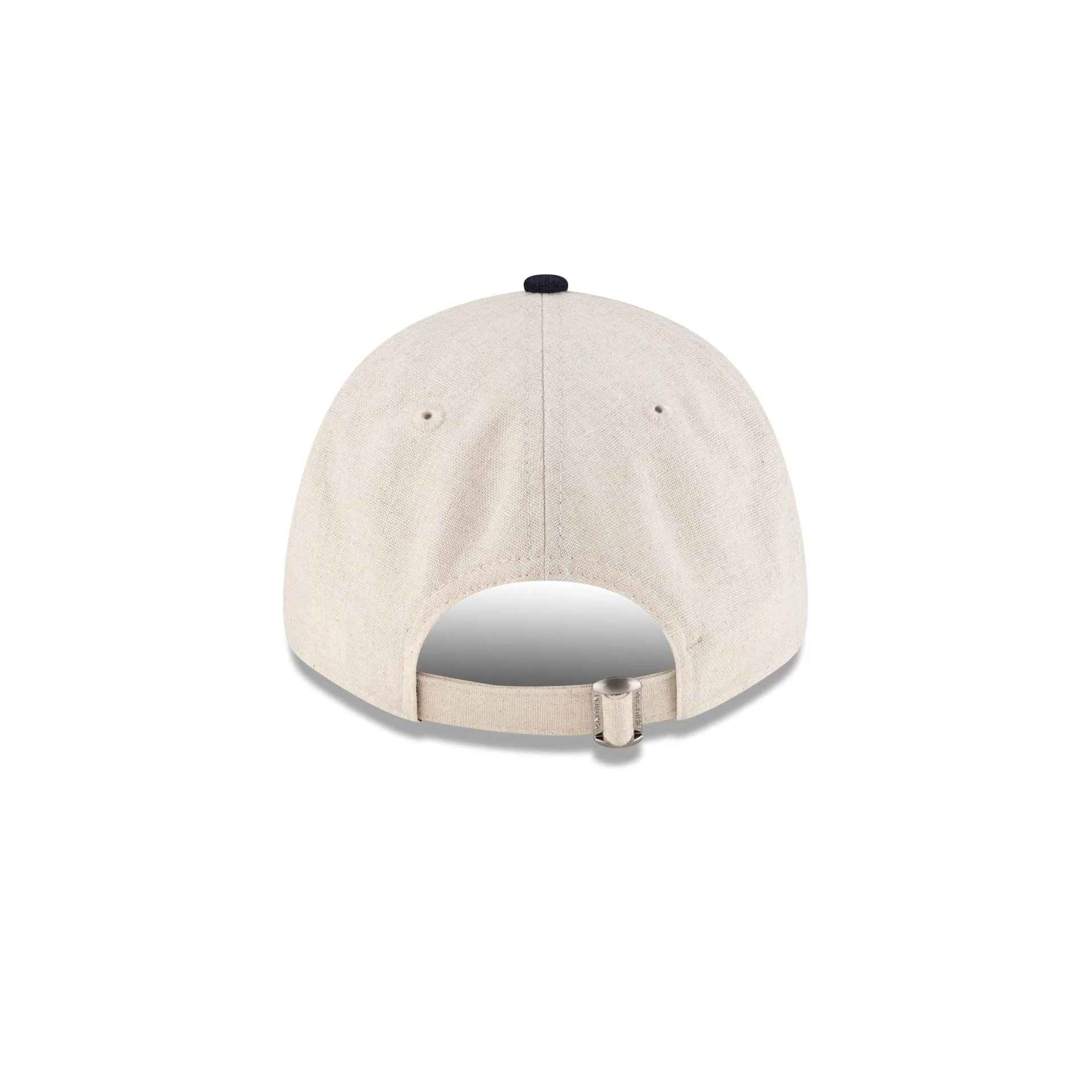 New Era Cap Linen Two Tone Navy 9FORTY Adjustable Hat - Image 6