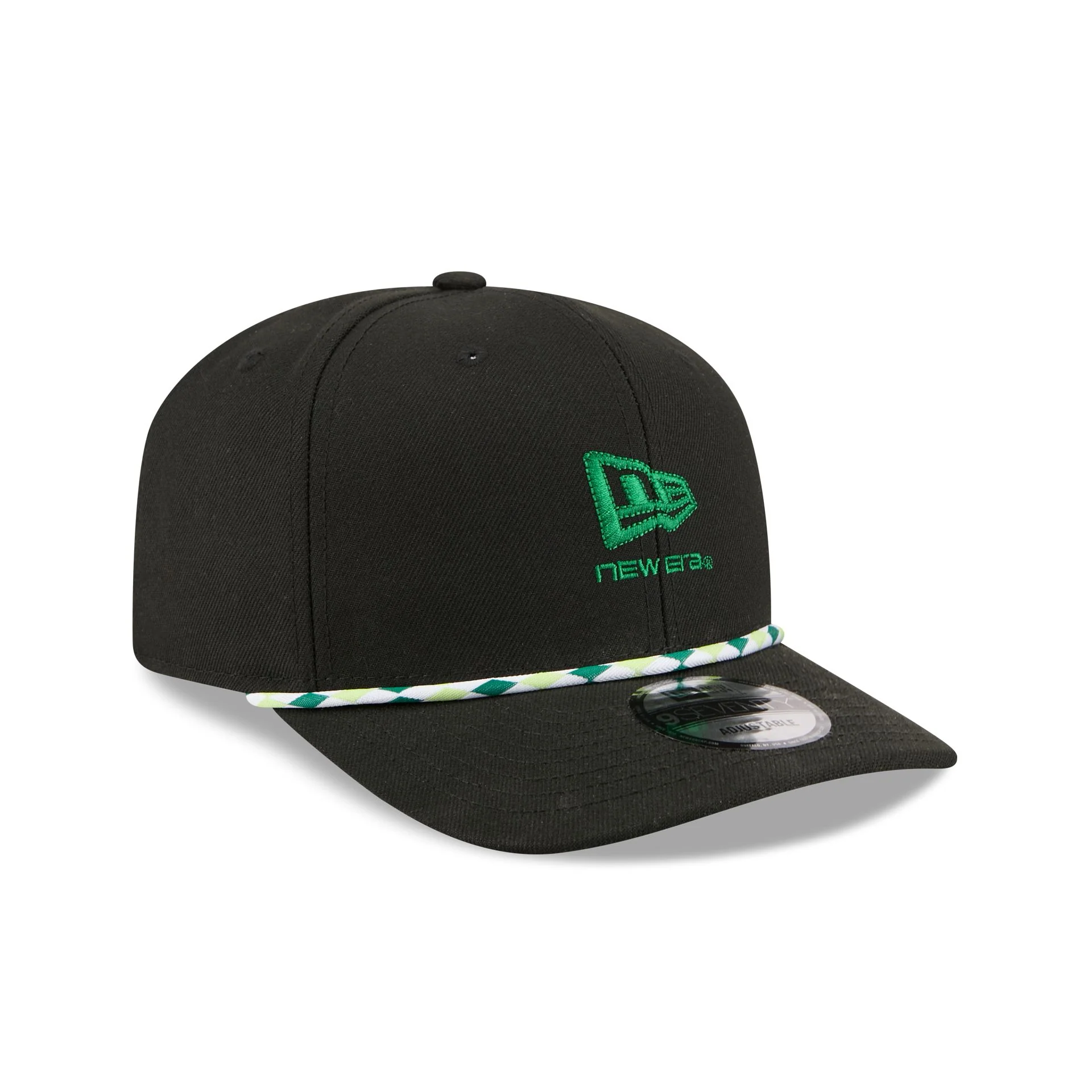 New Era Cap Multicolor Rope Black 9SEVENTY Stretch-Snap Hat - Image 3