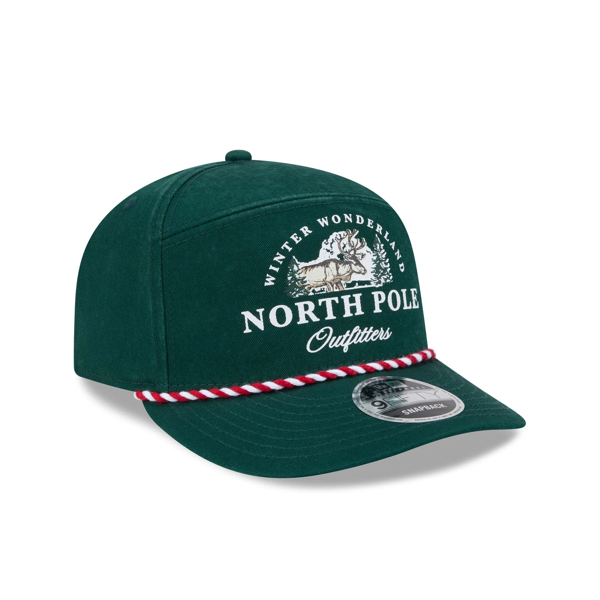 New Era Cap North Pole Outfitters Split Panel 9FIFTY Snapback Hat - Image 3