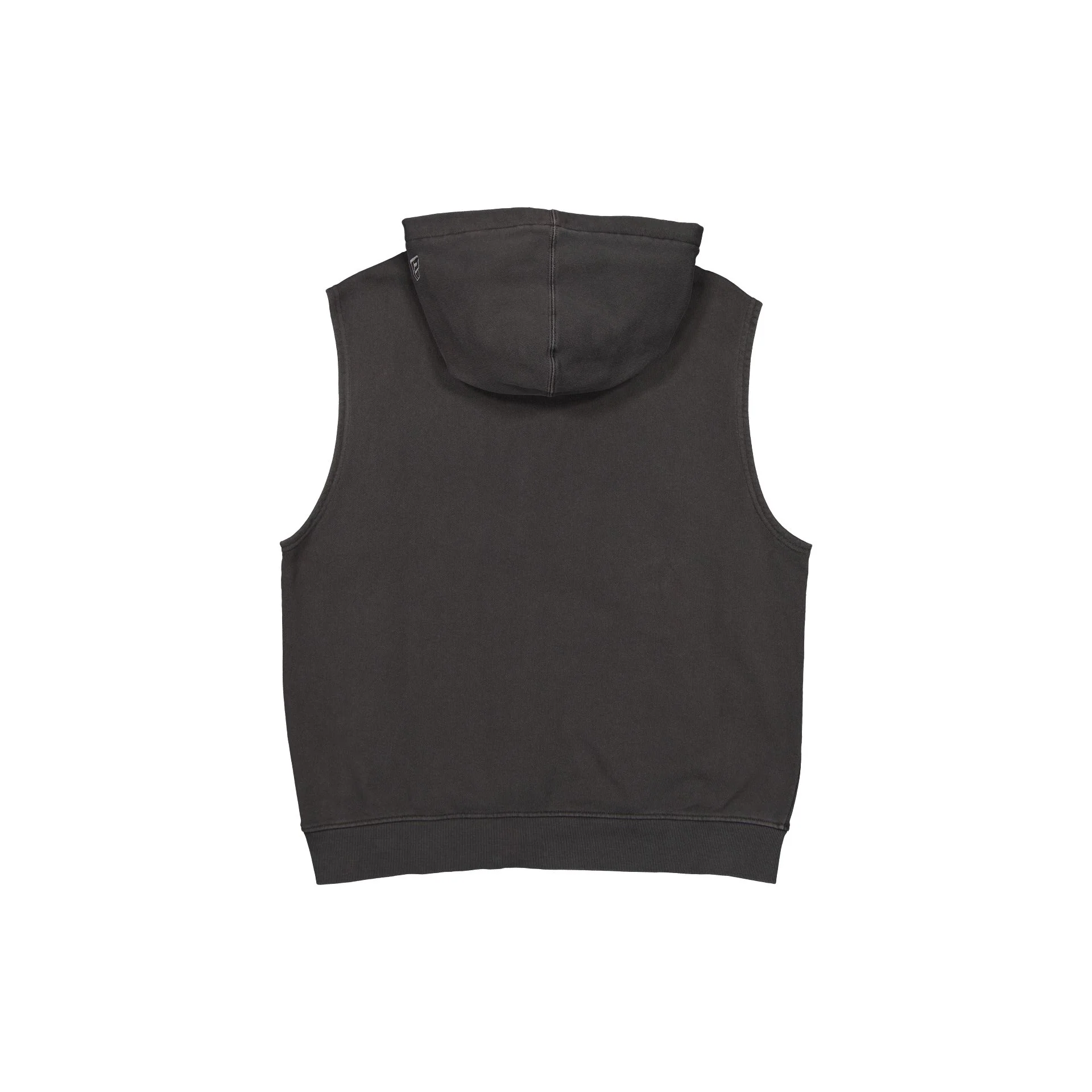 New Era Cap Originators Black Sleeveless Hoodie - Image 2