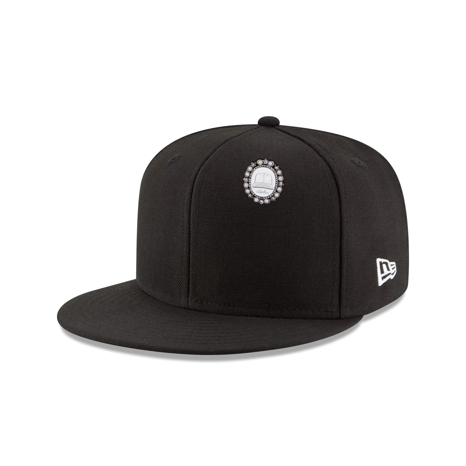 New Era Cap Pearl Brooch Pin - Image 2