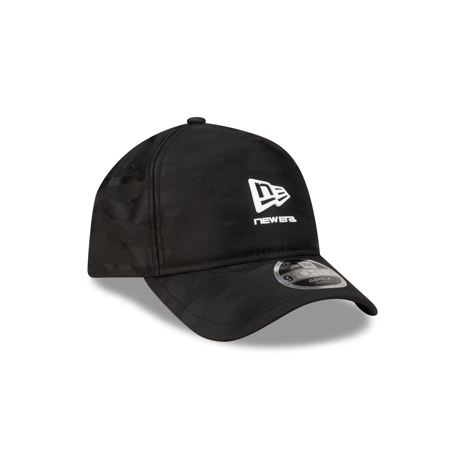 New Era Cap Reflective Camo Black 9FORTY APEX Snapback Hat - Image 3