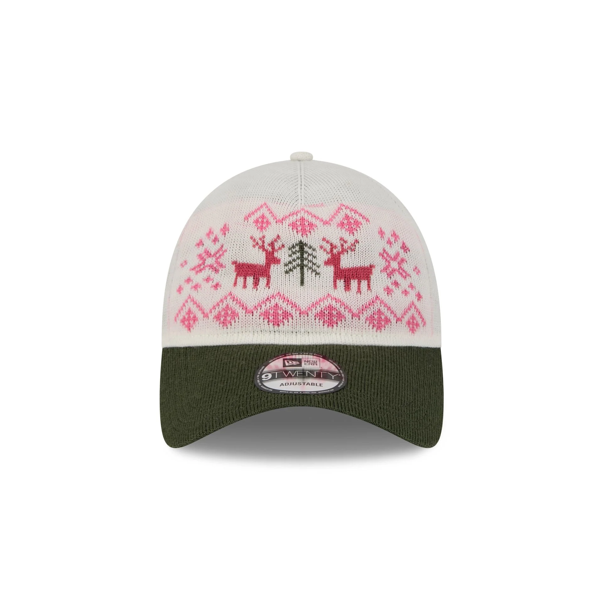 New Era Cap Reindeer Knit 9TWENTY Adjustable Hat - Image 2