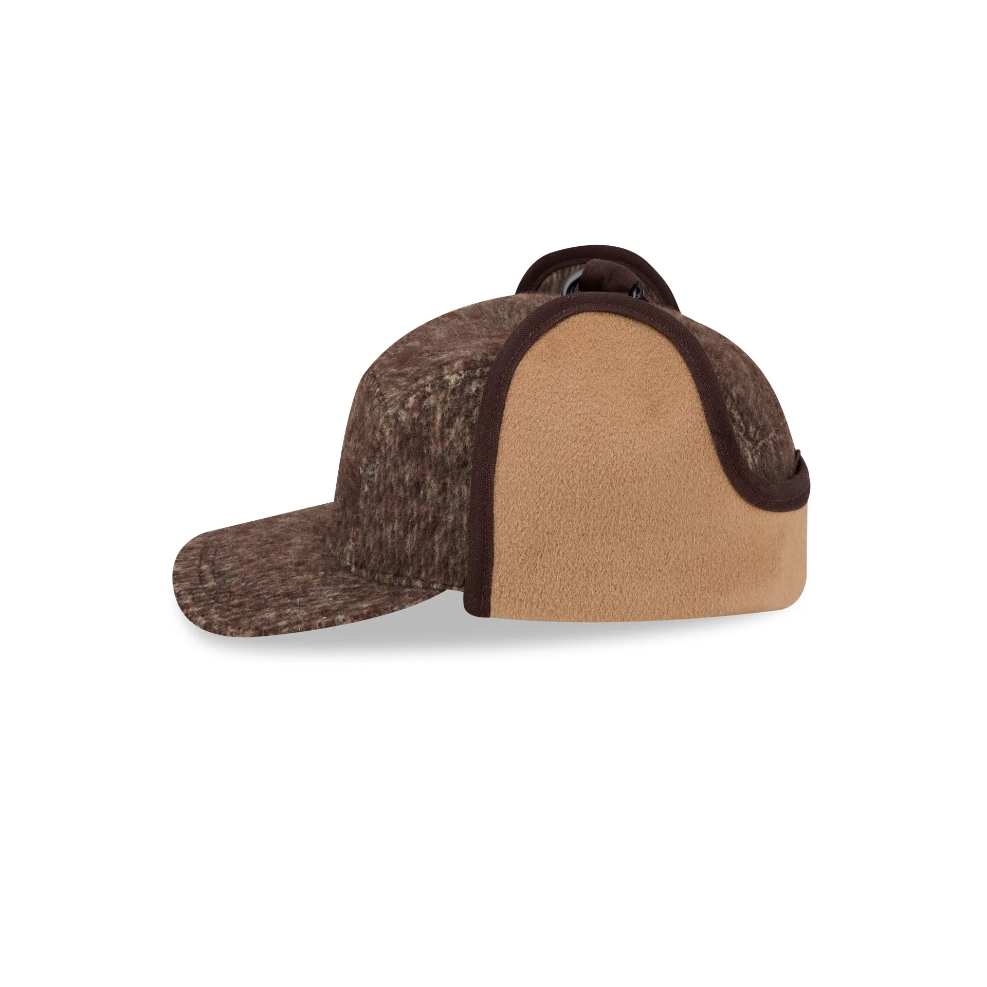 New Era Cap Silver Tier Melton Wool Dog Ear Camper Hat - Image 4
