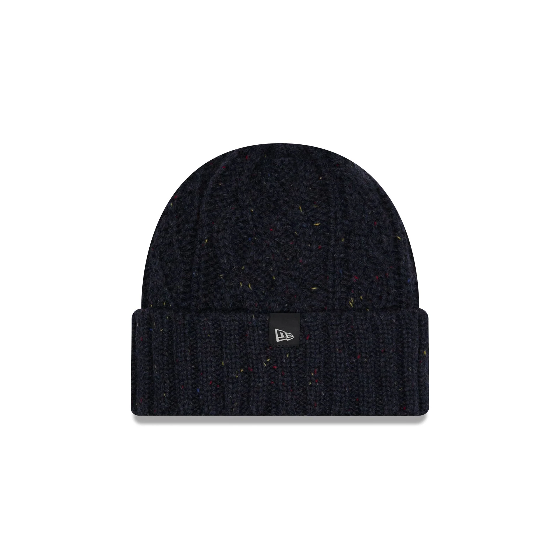 New Era Cap Speckled Navy Cable Knit Hat - Image 2