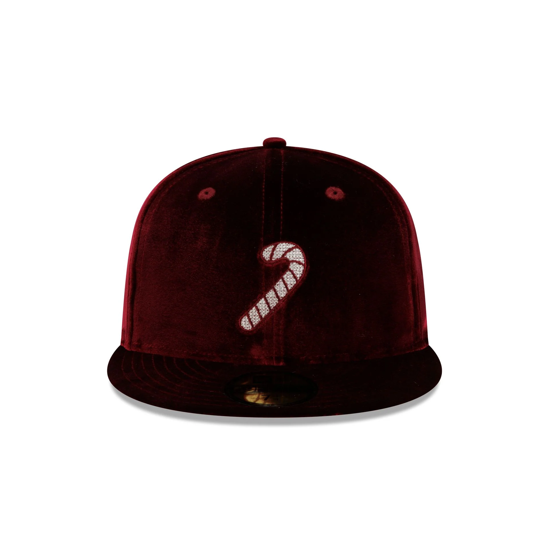 New Era Cap Velvet Candy Cane 59FIFTY Fitted Hat - Image 2