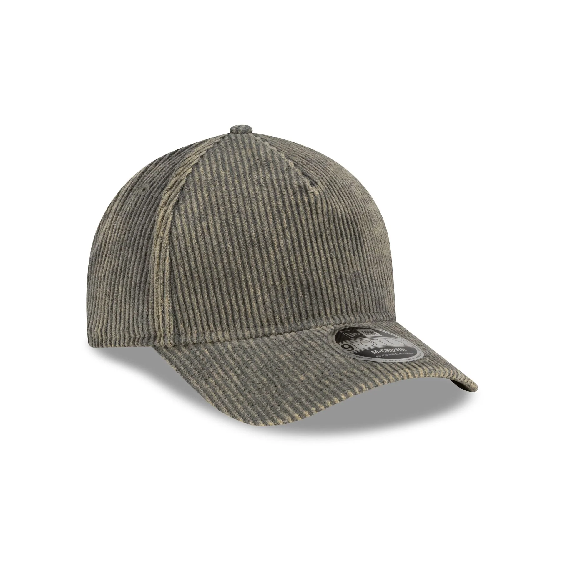 New Era Cap Washed Corduroy Cilantro Green 9FORTY M-Crown A-Frame Snapback Hat - Image 3