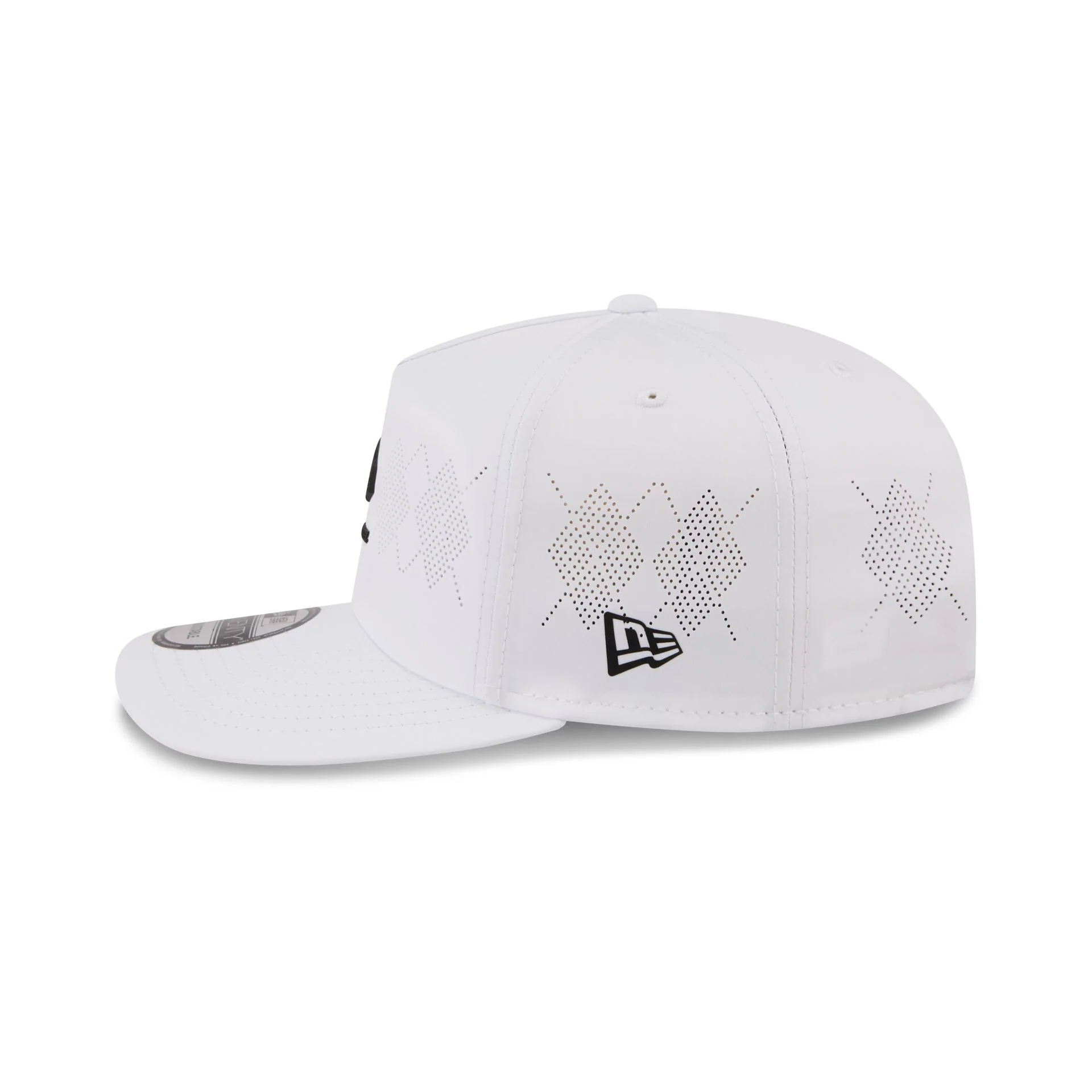 New Era Cap White Argyle 19TWENTY Adjustable Hat - Image 4