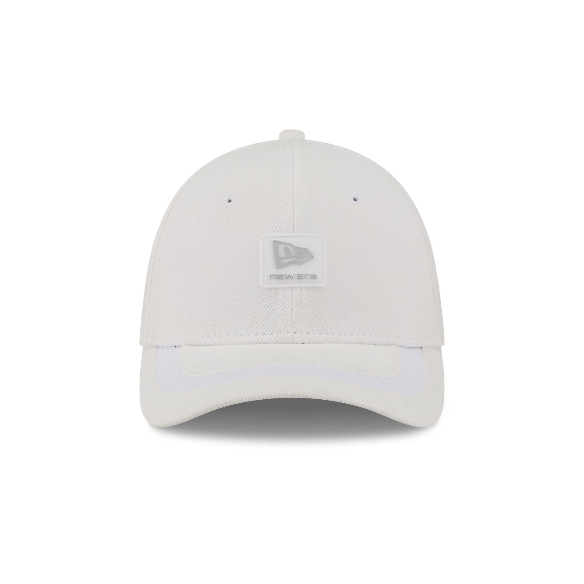 New Era Cap White Cotton 39THIRTY M-Crown Stretch Fit Hat - Image 2